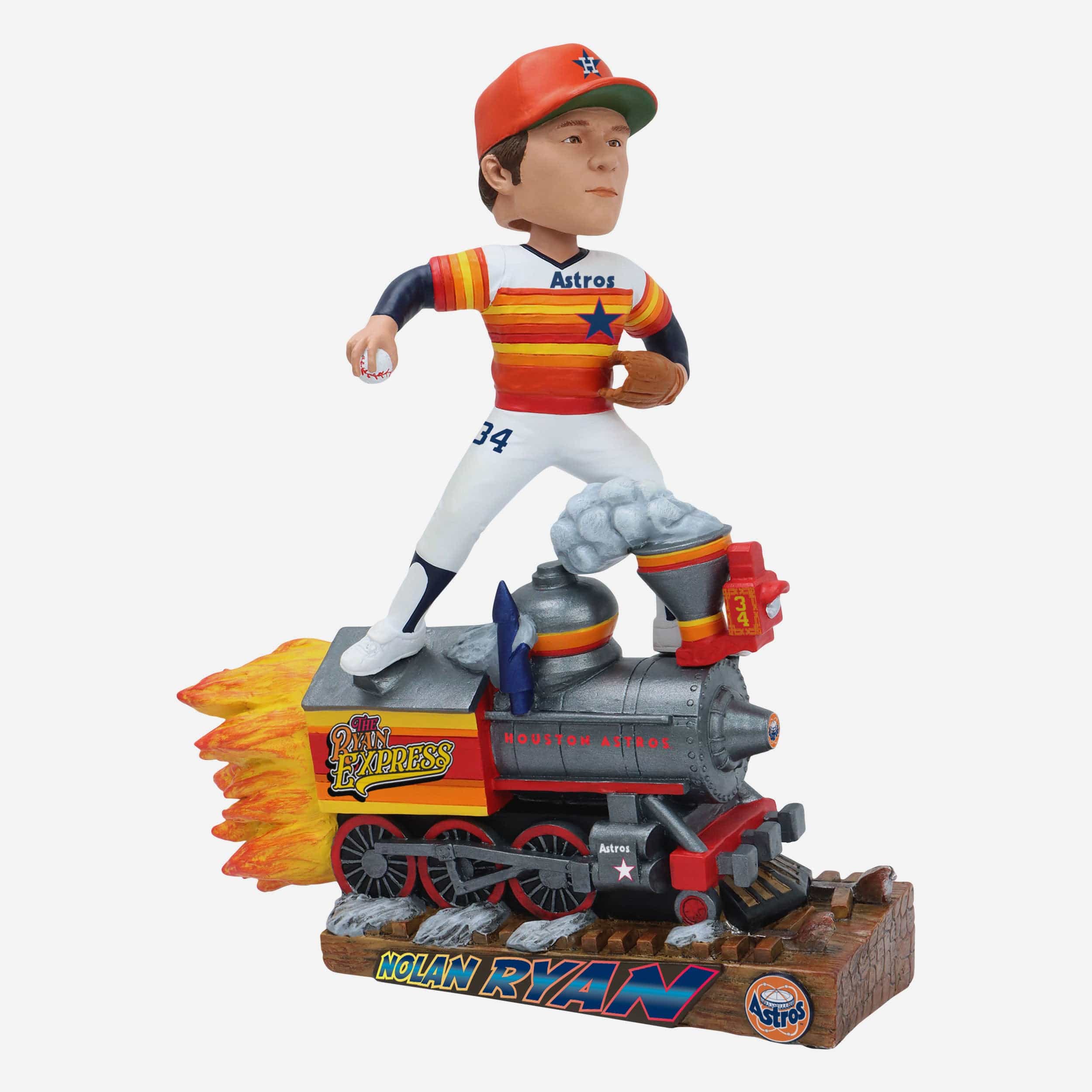 Nolan Ryan Houston Astros Nickname Bobblehead - Image 4