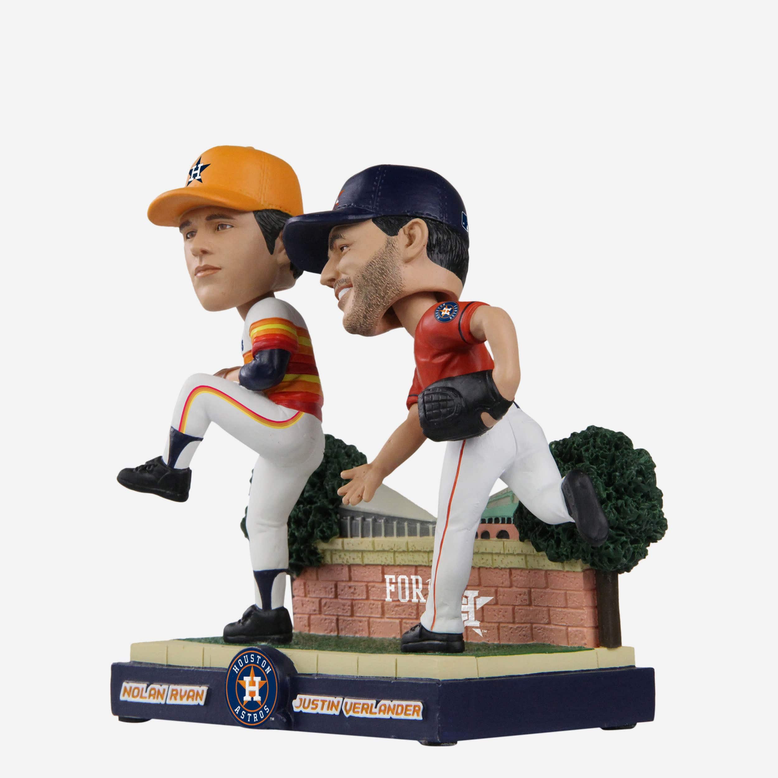 Nolan Ryan & Justin Verlander Houston Astros Then and Now Bobblehead - Image 5