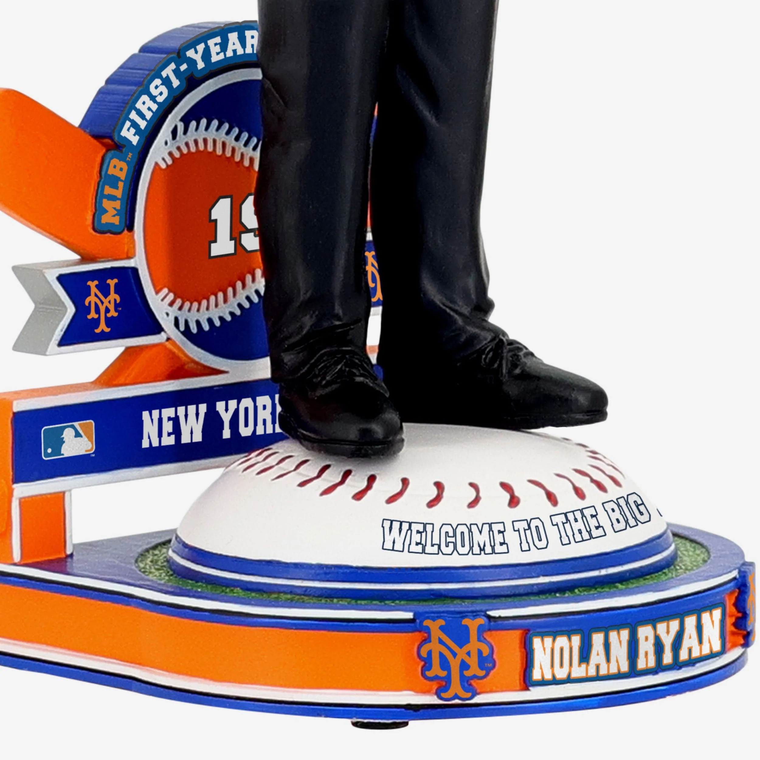 Nolan Ryan New York Mets 1965 Draft Pick Bobblehead - Image 3
