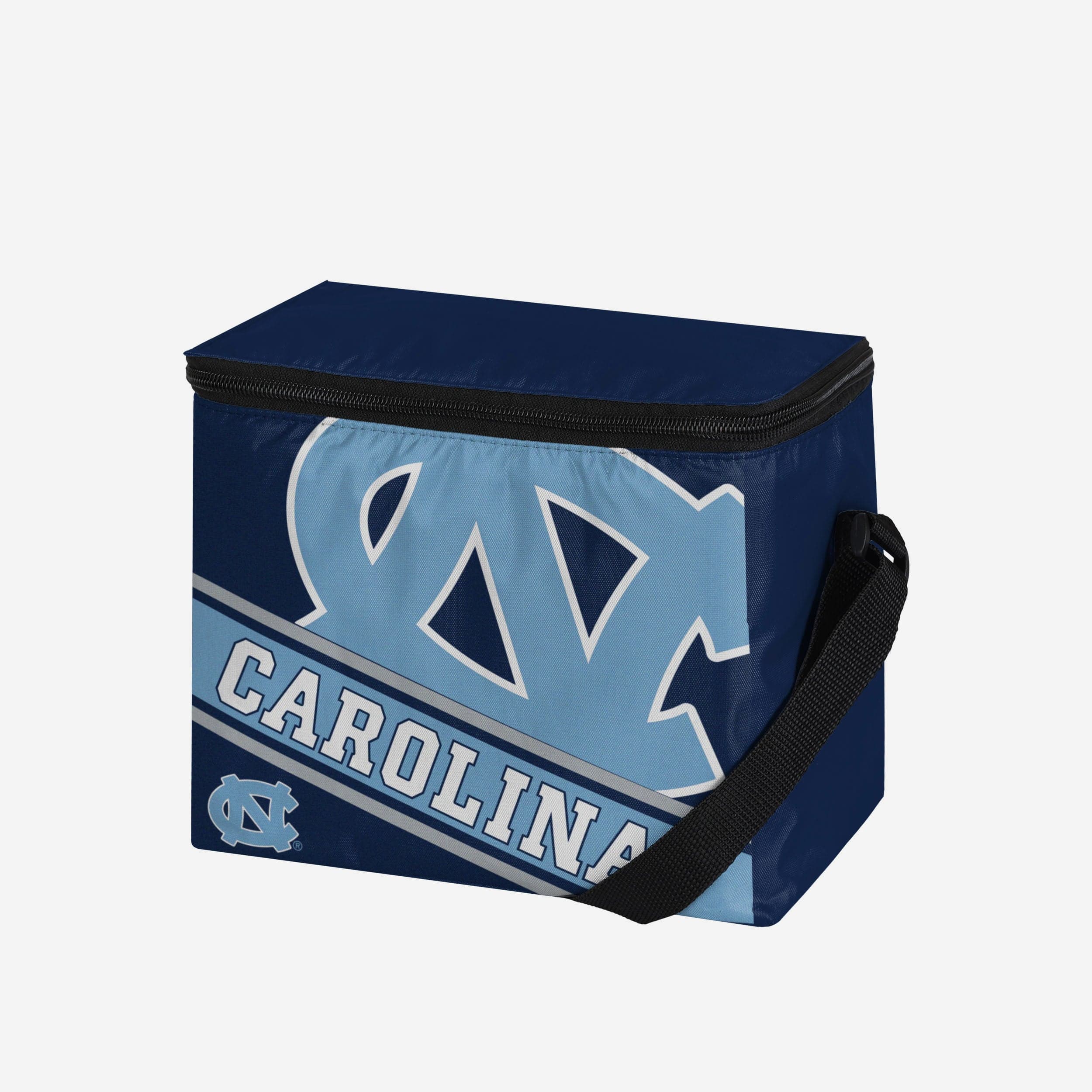North Carolina Tar Heels Big Logo Stripe 6 Pack Cooler - Image 2