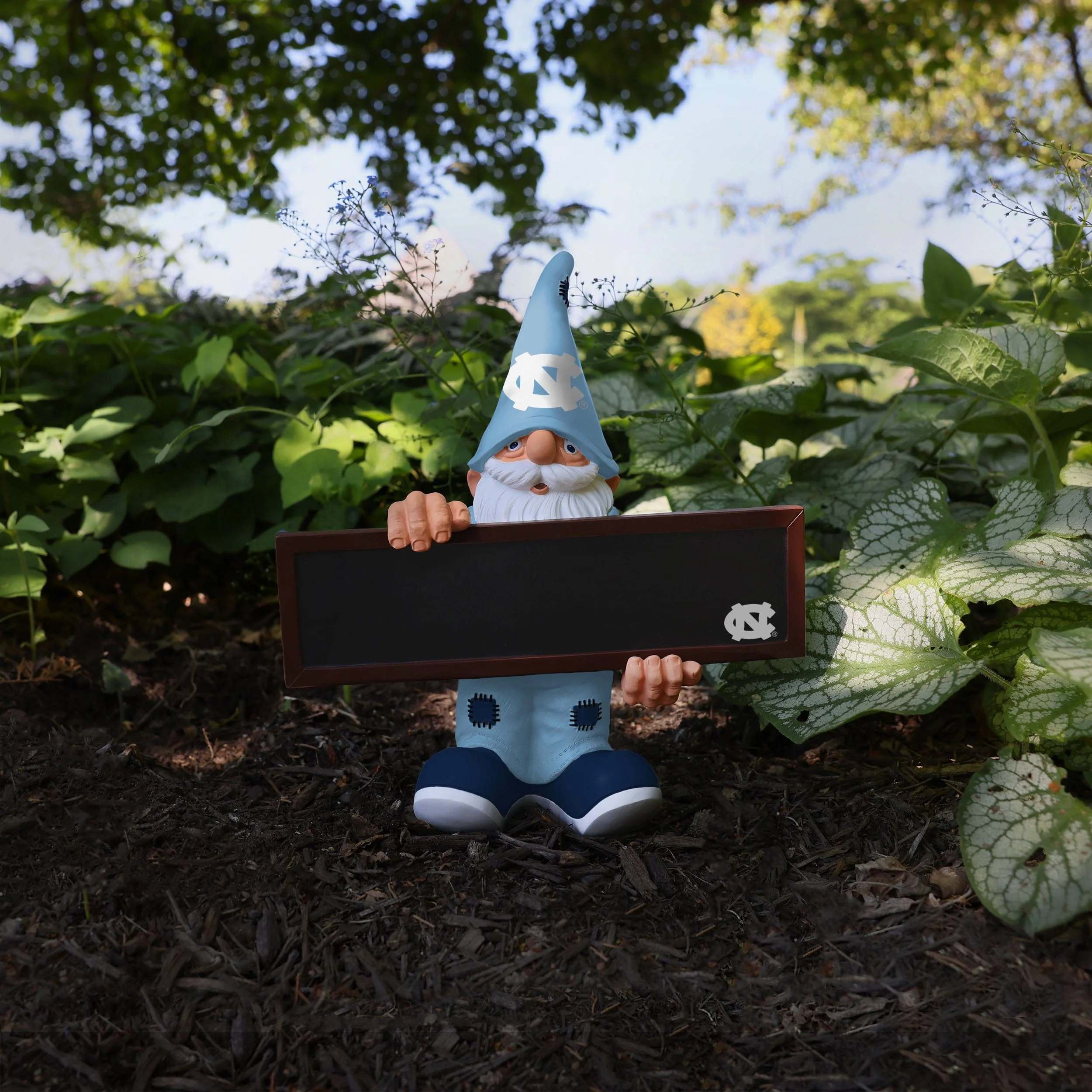 North Carolina Tar Heels Chalkboard Sign Gnome - Image 5