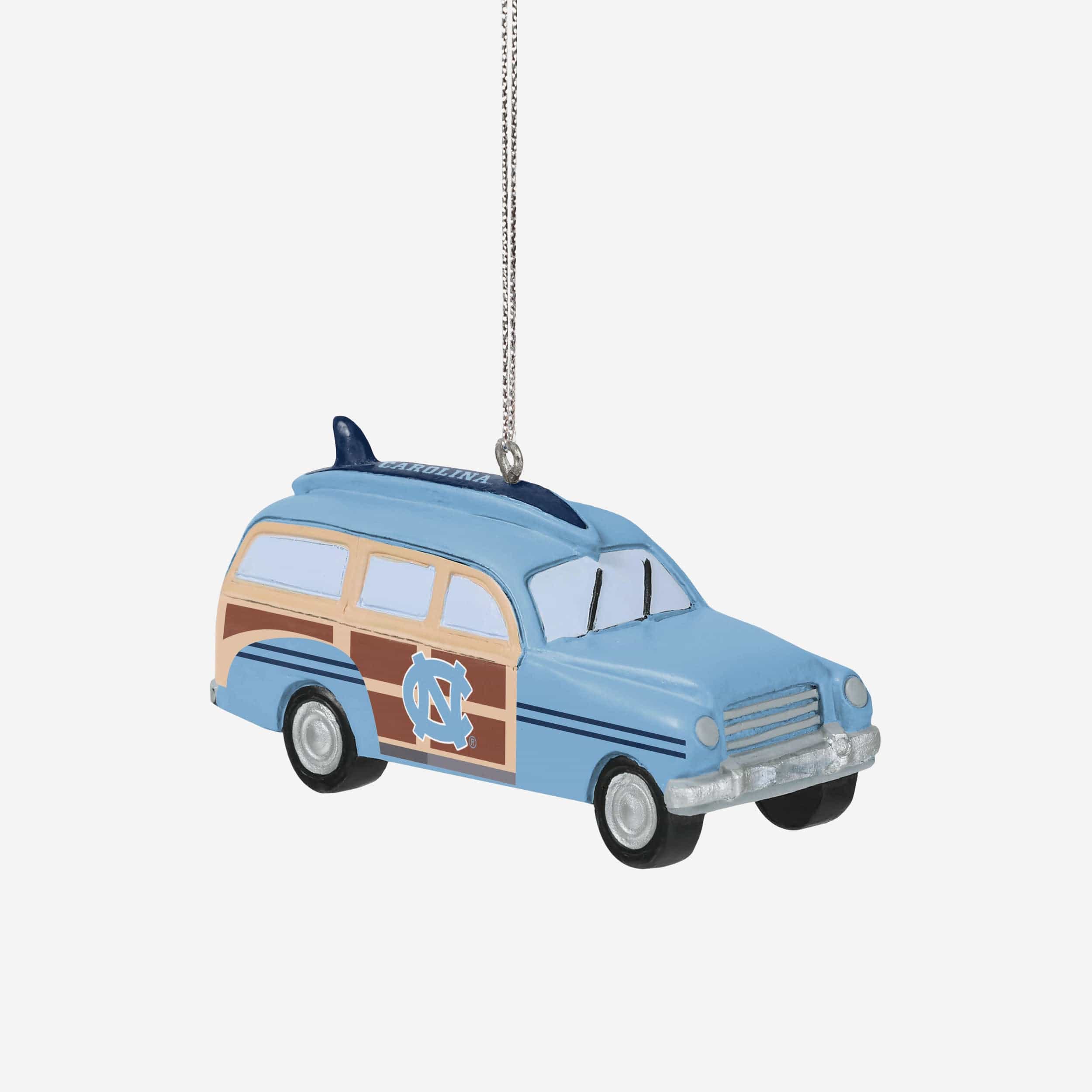 North Carolina Tar Heels Station Wagon Ornament