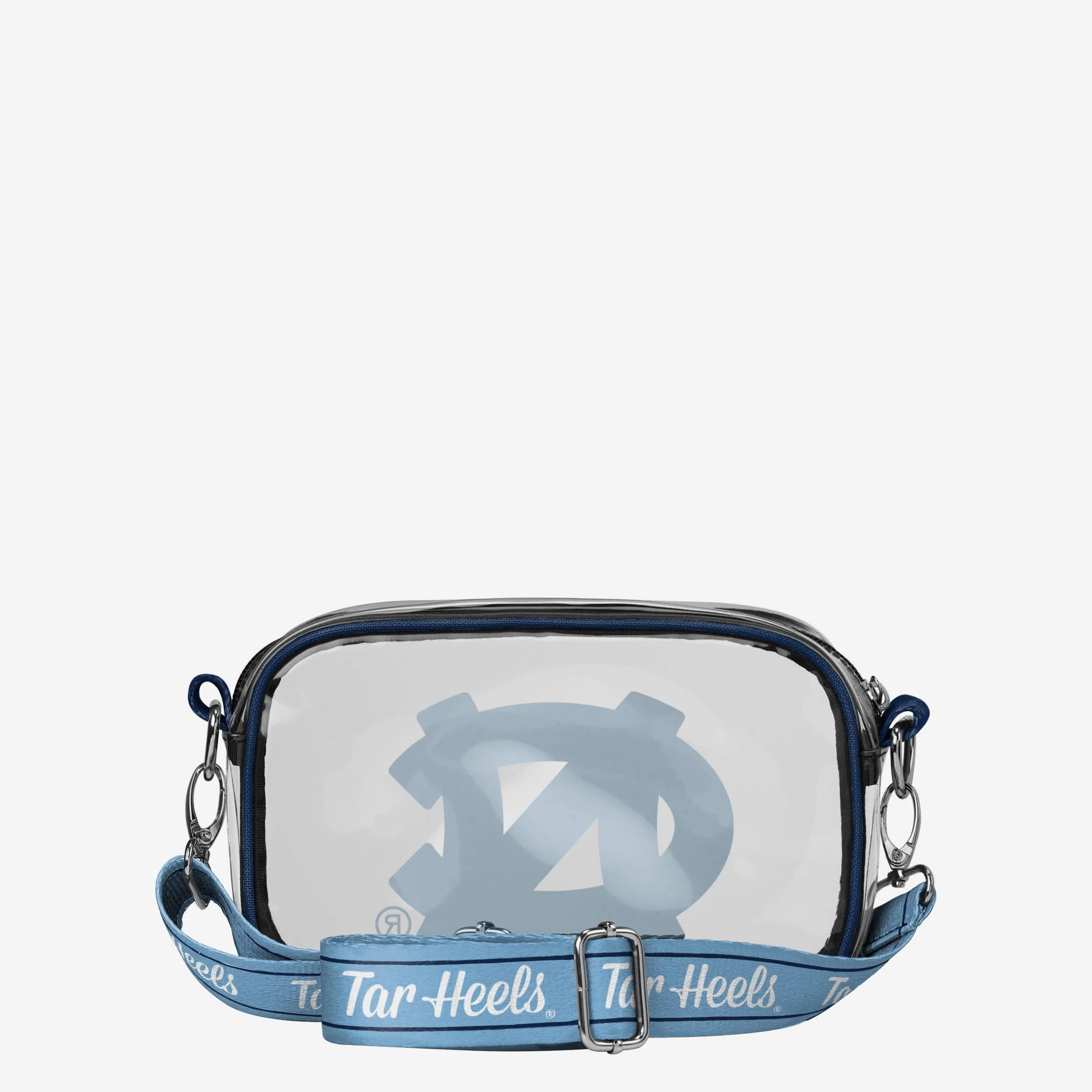 North Carolina Tar Heels Team Stripe Clear Crossbody Bag - Image 5