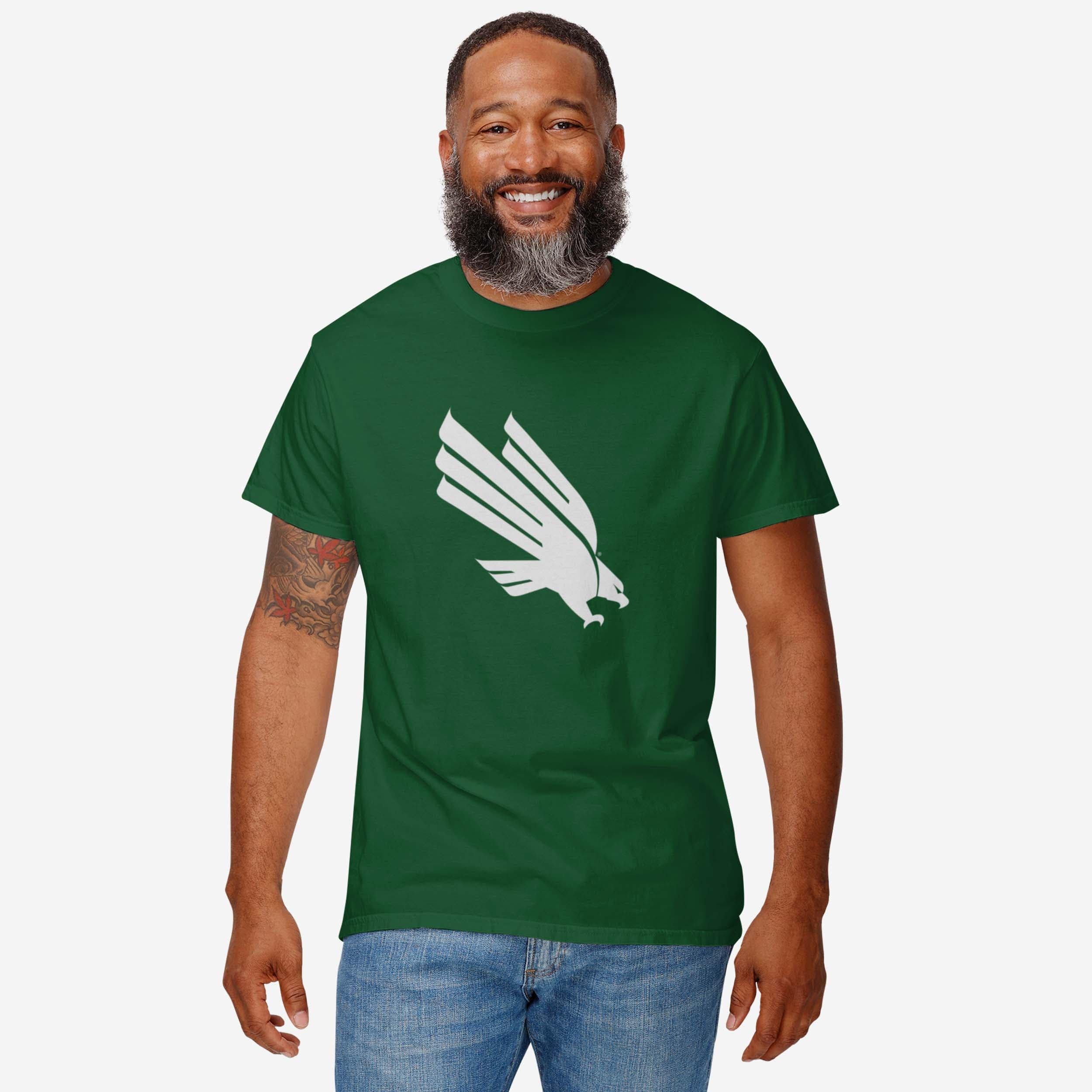 North Texas Mean Green Primary Logo T-Shirt - Image 2
