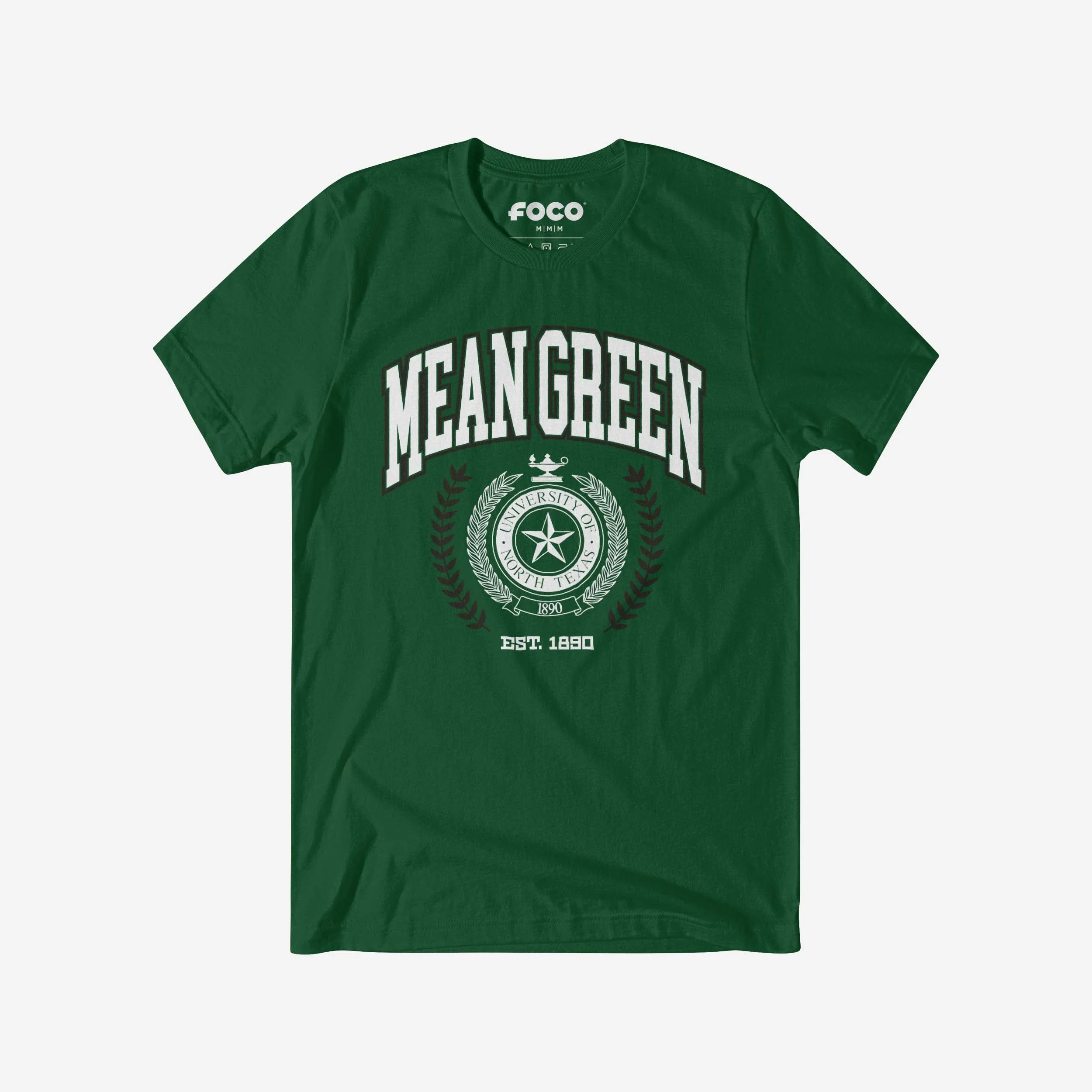 North Texas Mean Green Team Crest T-Shirt - Image 5