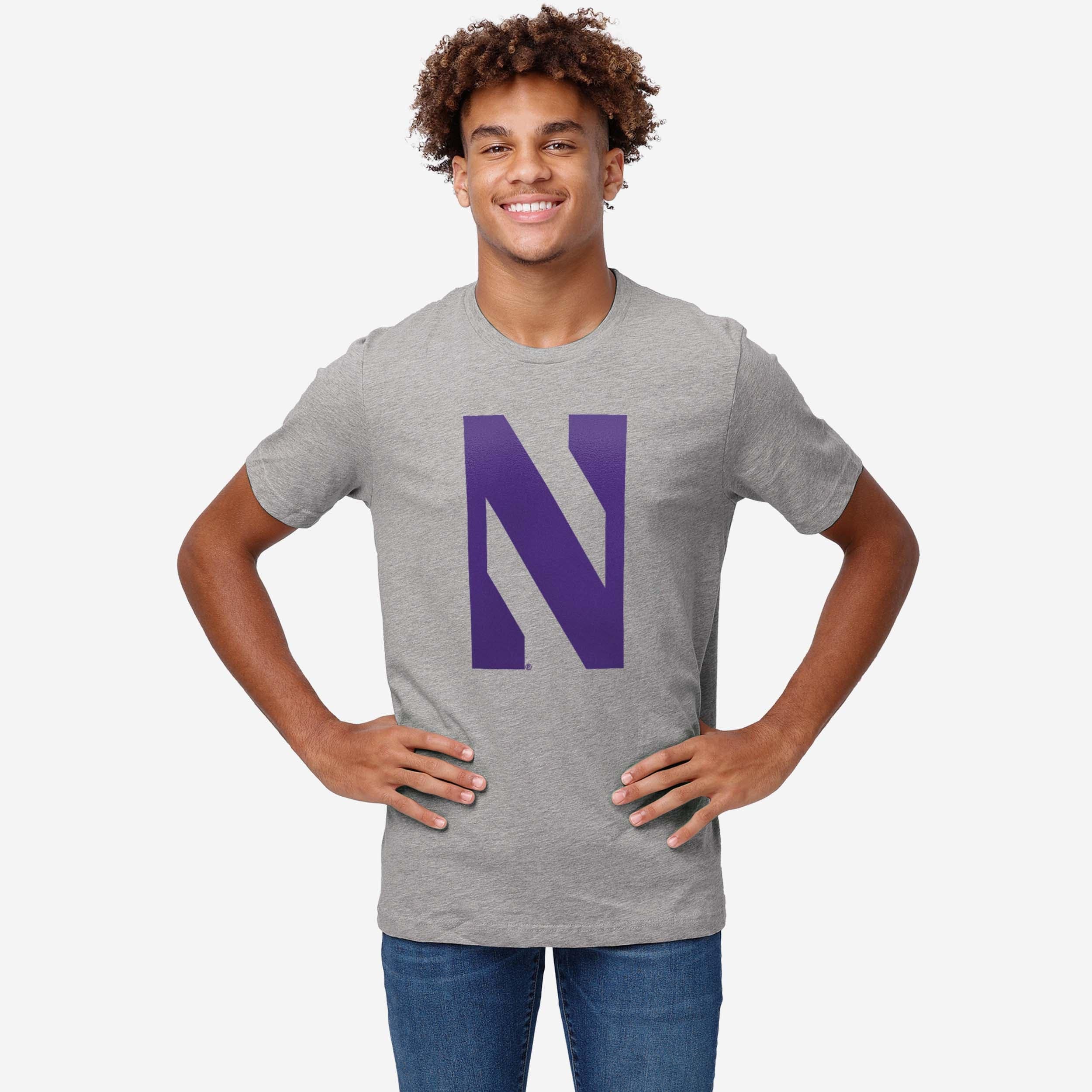 Northwestern Wildcats Primary Logo T-Shirt - Image 10