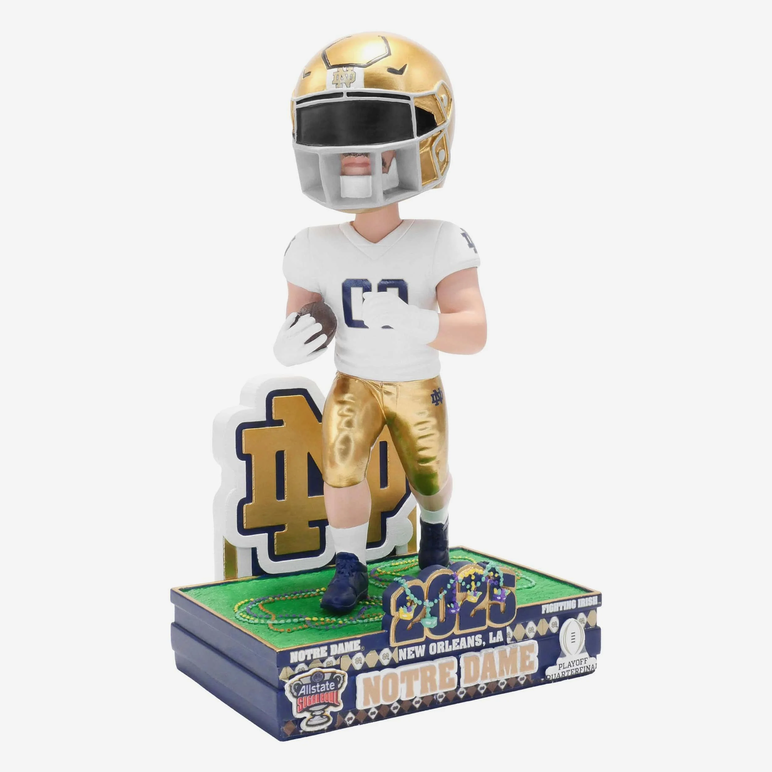 Notre Dame Fighting Irish Sugar Bowl Winner Bobblehead - Image 4