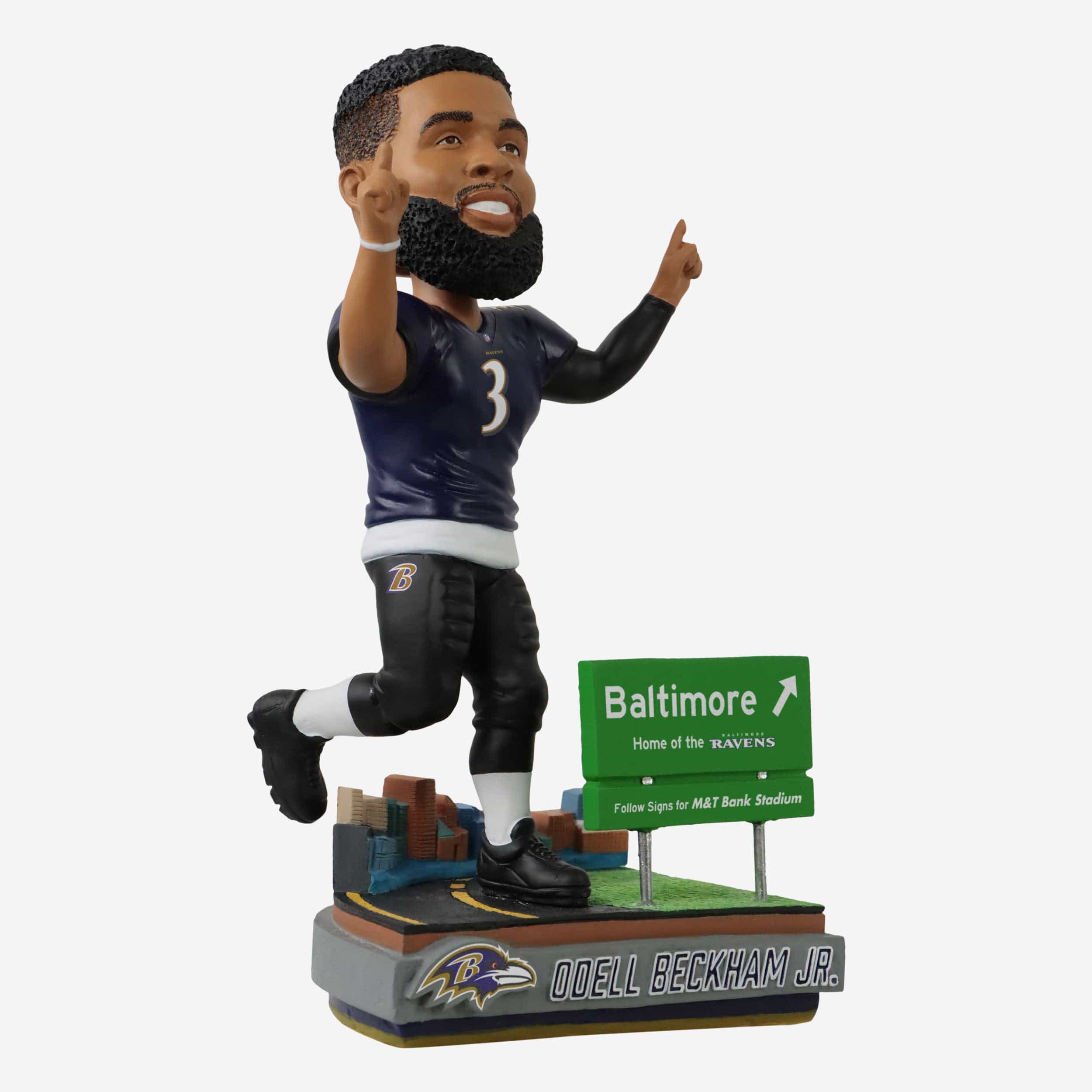 Odell Beckham Jr Baltimore Ravens Next Stop Bobblehead - Image 4