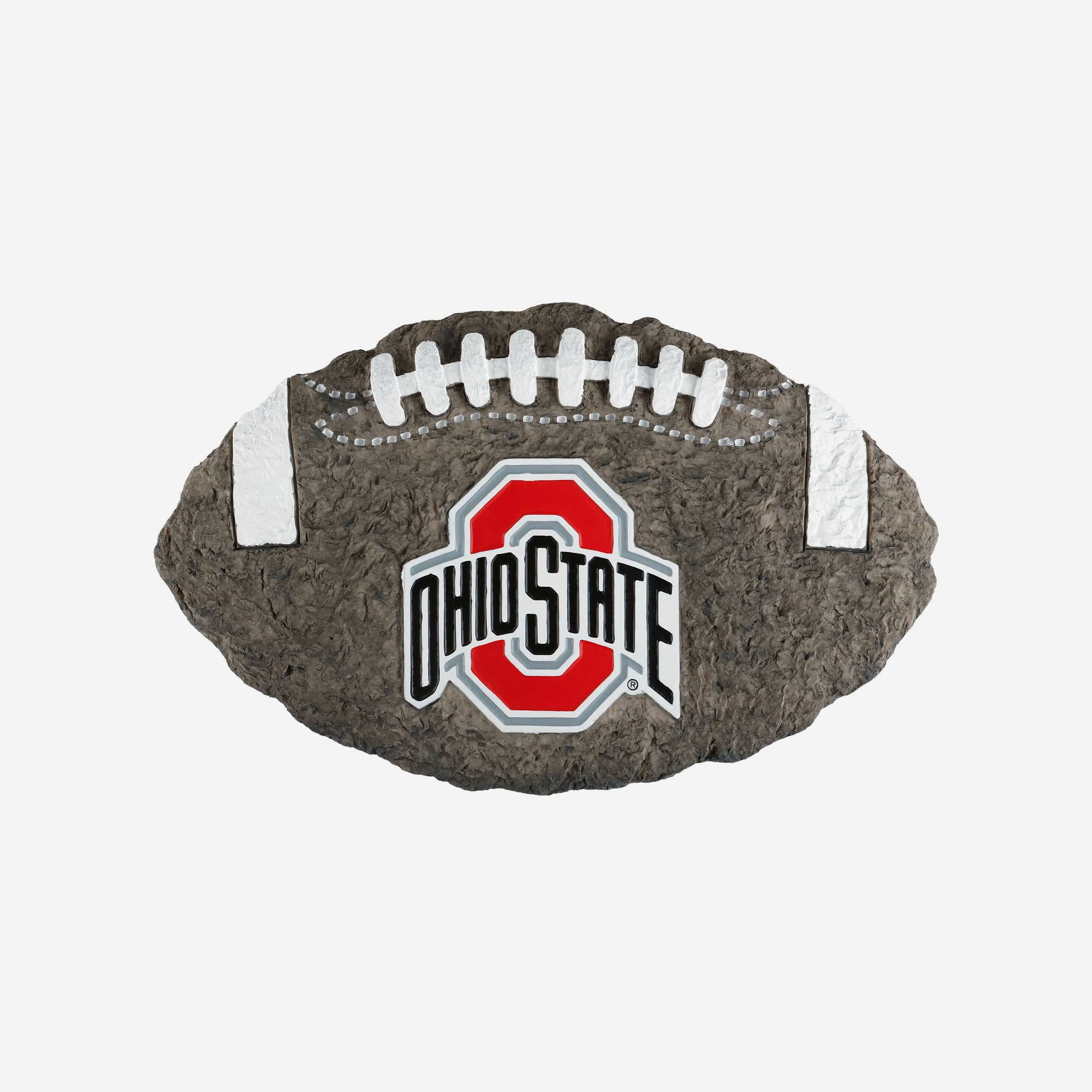 Ohio State Buckeyes Ball Garden Stone