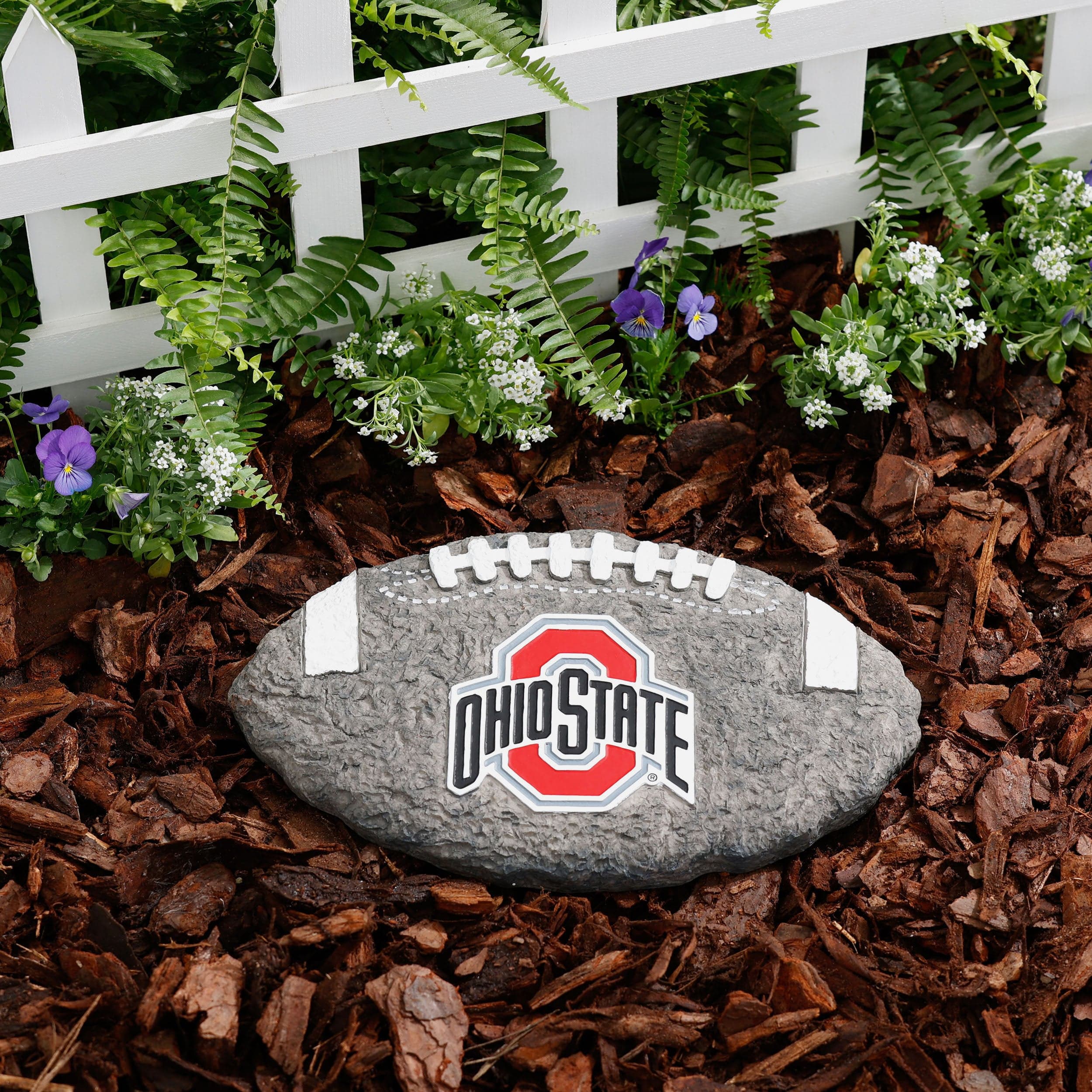 Ohio State Buckeyes Ball Garden Stone - Image 2