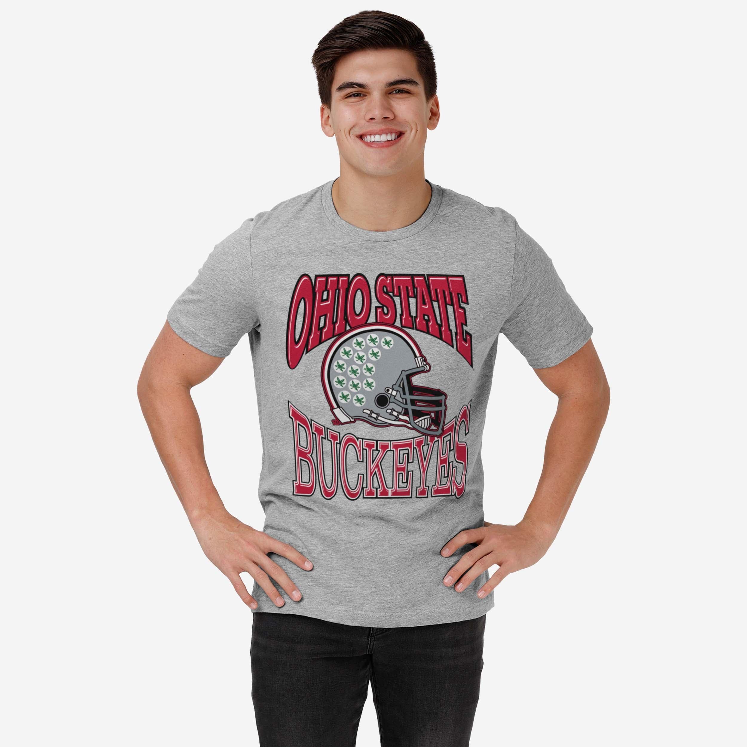 Ohio State Buckeyes Classic Team Helmet T-Shirt - Image 2