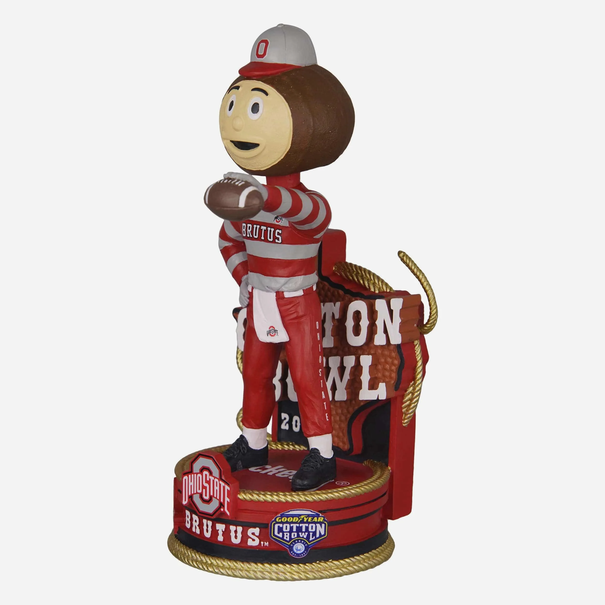 Ohio State Buckeyes Cotton Bowl Winner Mascot Bobblehead - Image 4