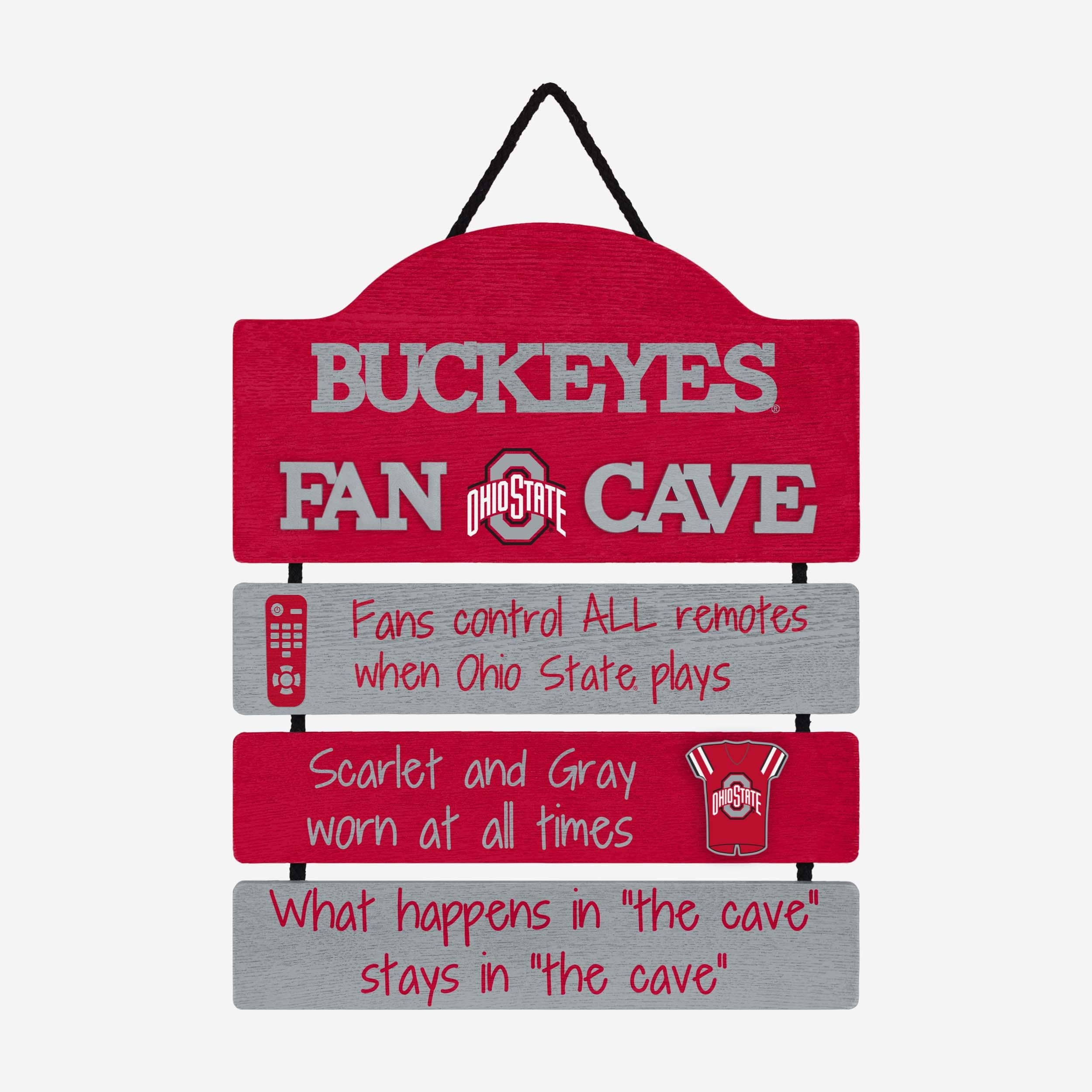 Ohio State Buckeyes Fancave Sign