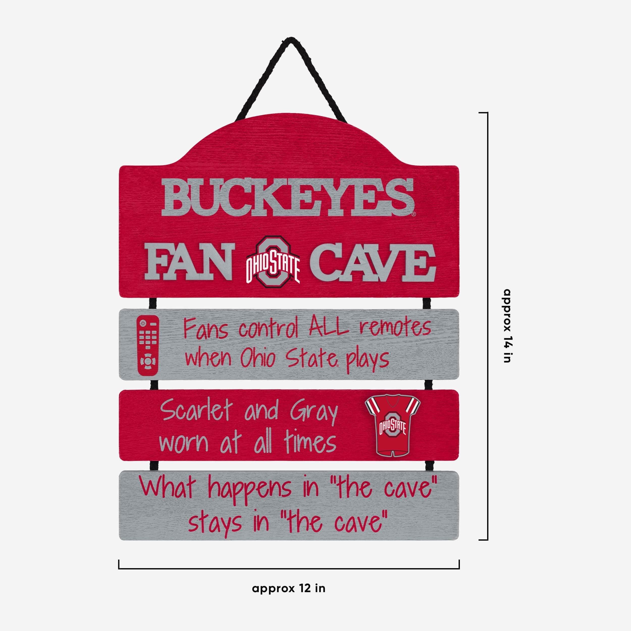 Ohio State Buckeyes Fancave Sign - Image 3