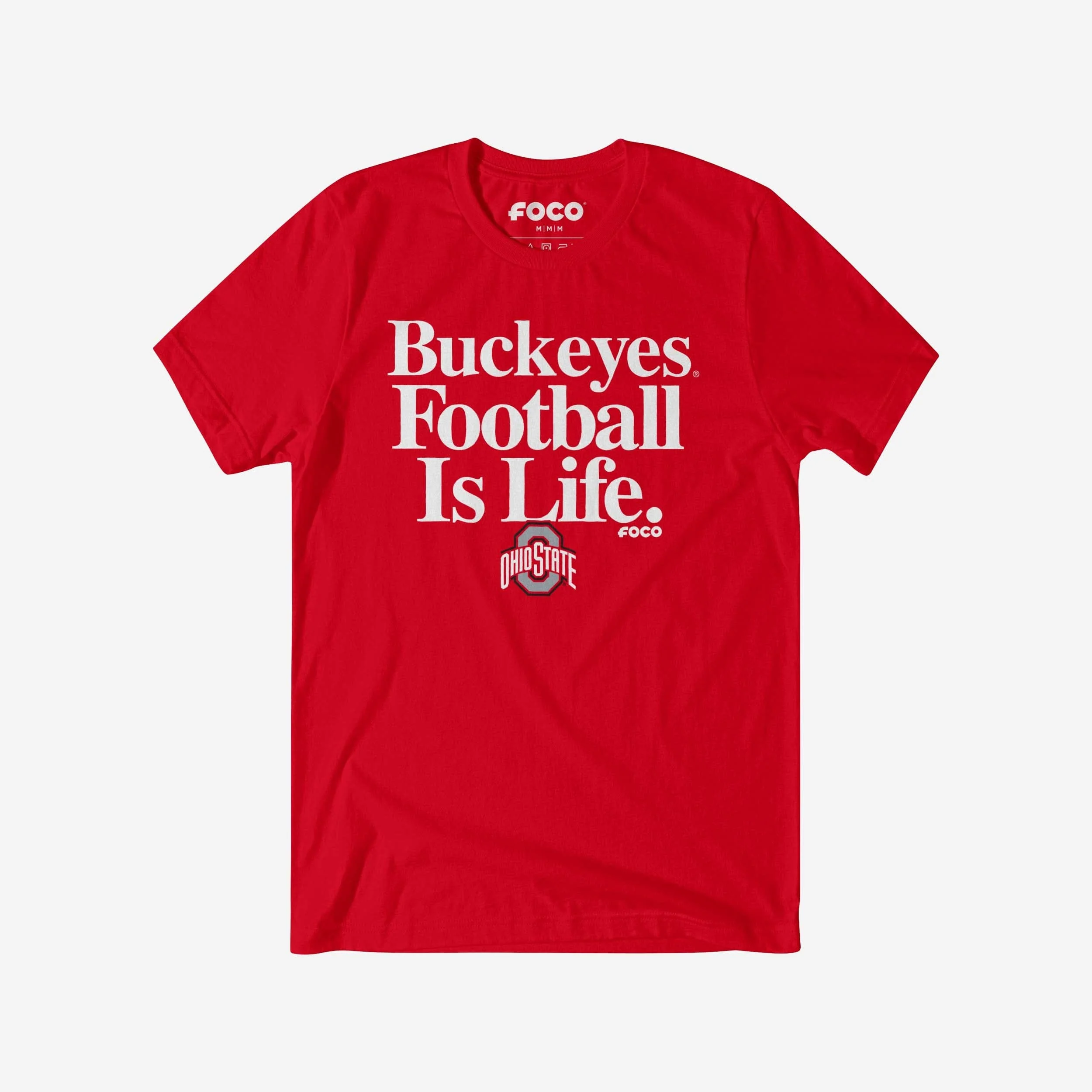 Ohio State Buckeyes Football is Life T-Shirt