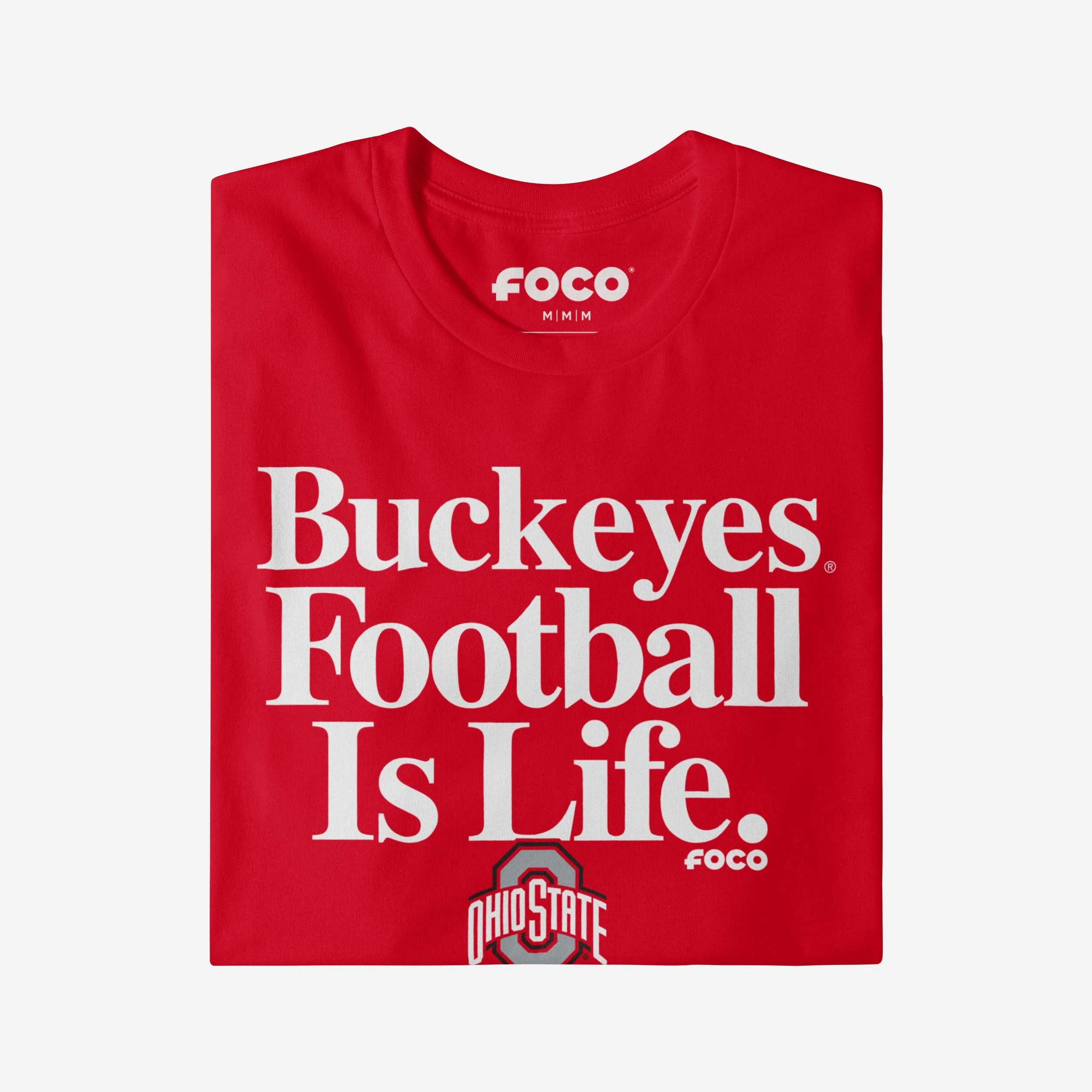 Ohio State Buckeyes Football is Life T-Shirt - Image 4