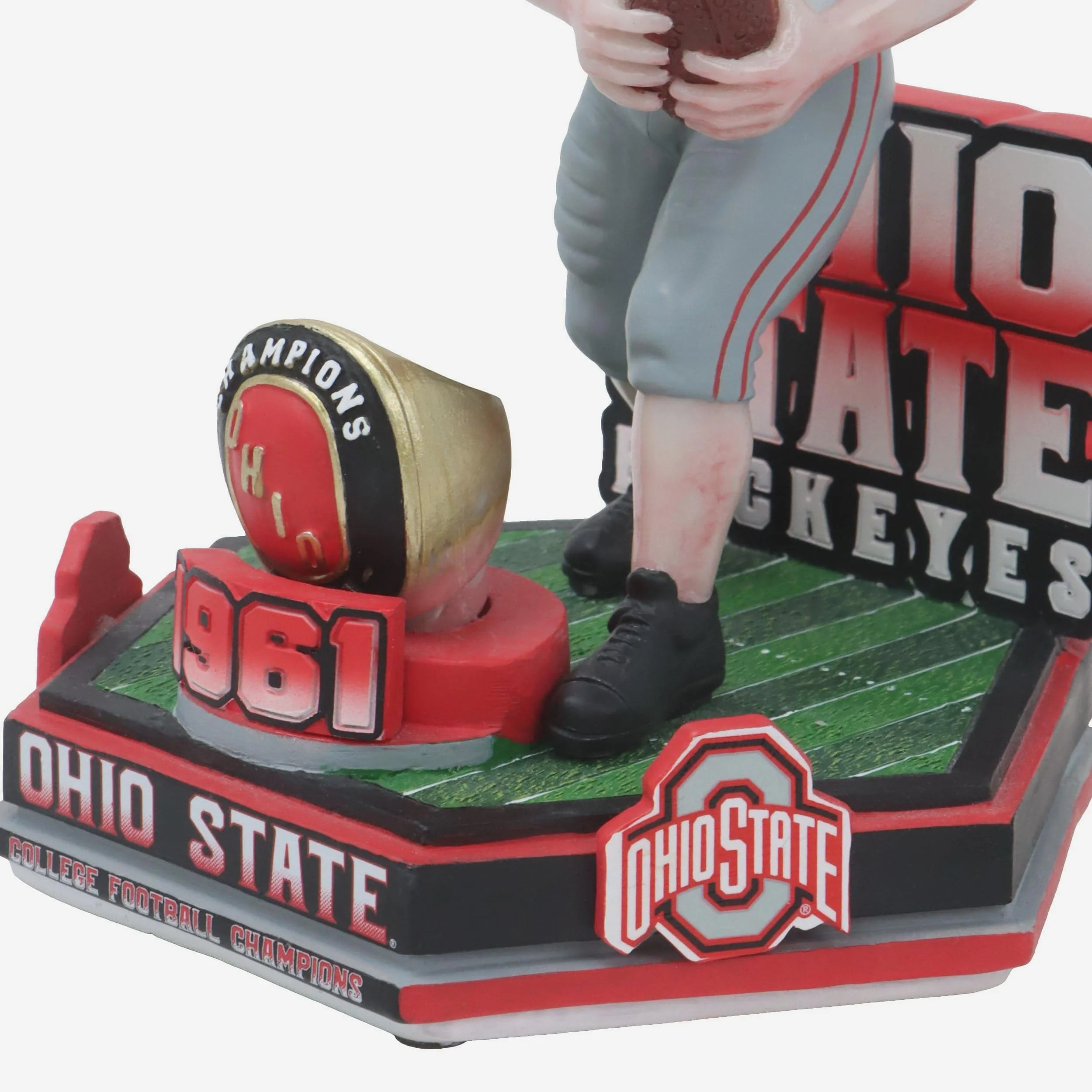 Ohio State Buckeyes Football National Champions 1961 Decades Of Excellence Bobblehead - Image 3