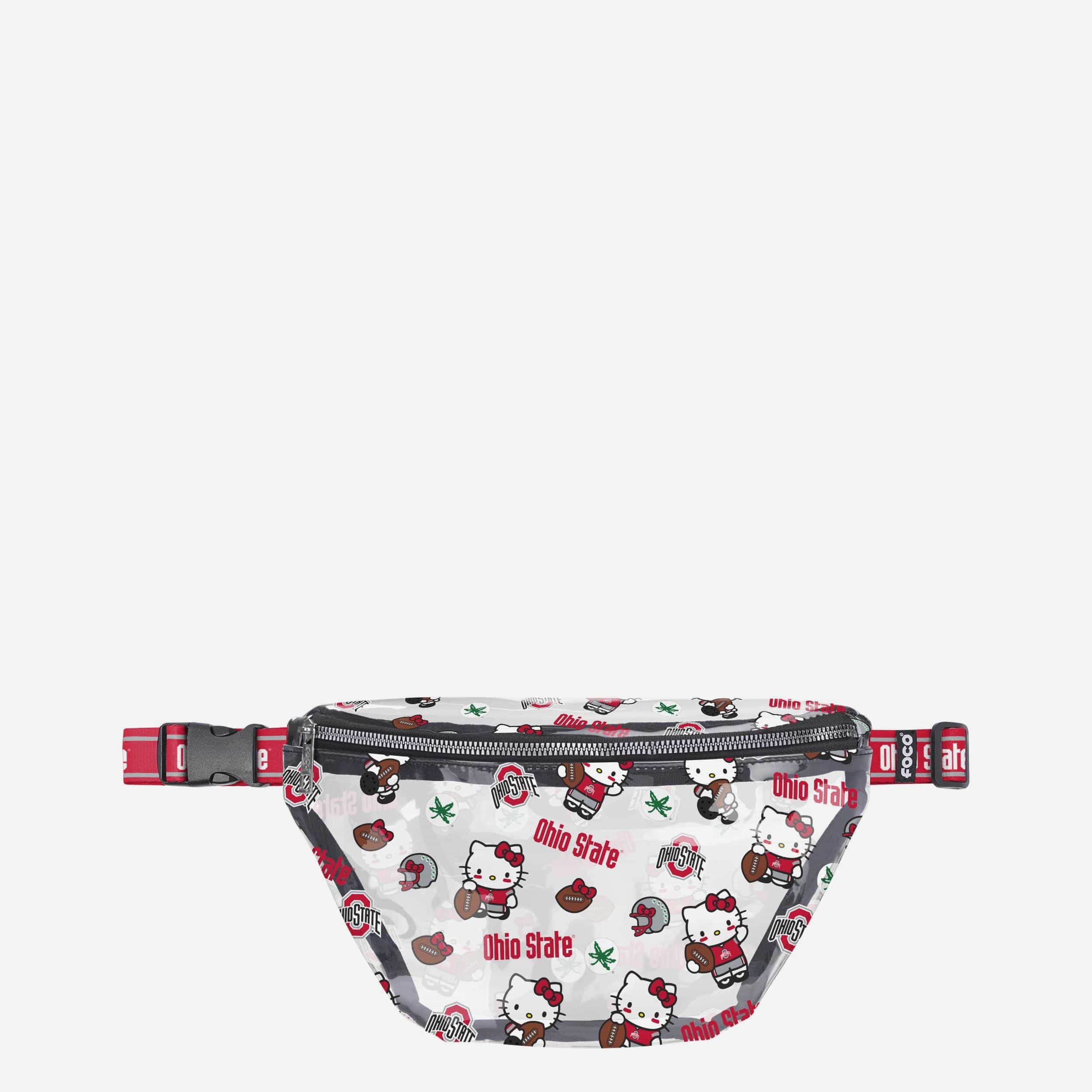 Ohio State Buckeyes Hello Kitty® Clear Fanny Pack