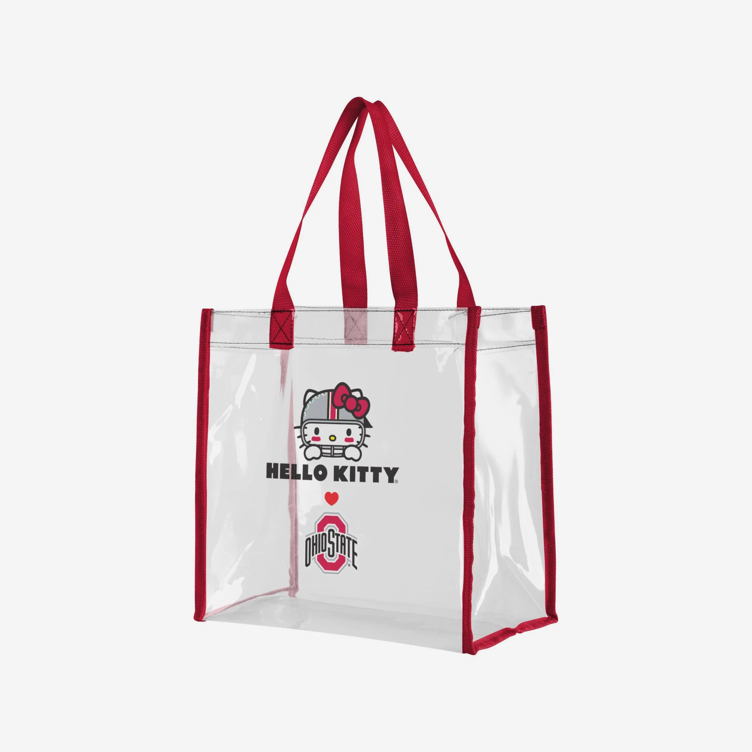 Ohio State Buckeyes Hello Kitty® Clear Tote Bag - Image 2