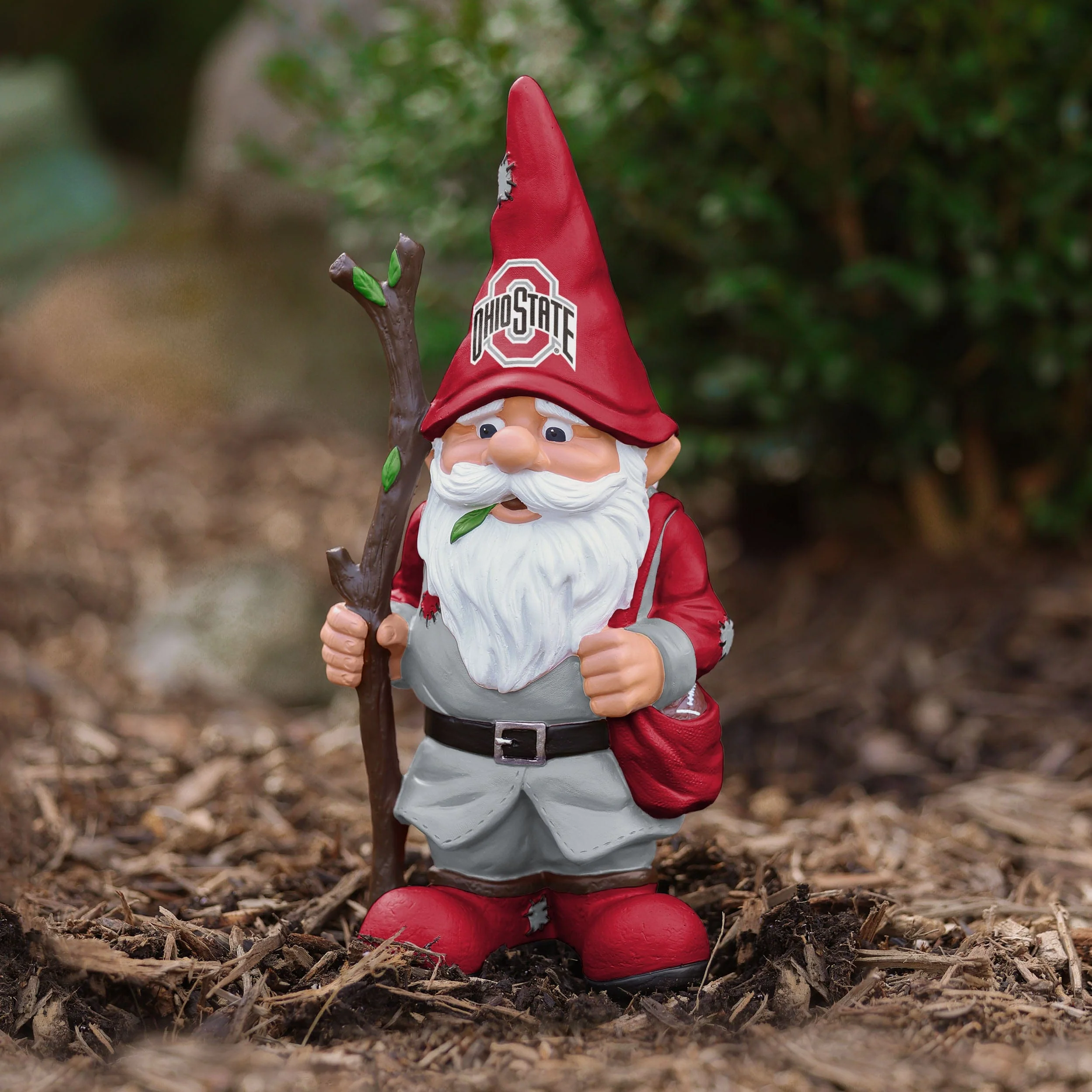 Ohio State Buckeyes Holding Stick Gnome - Image 5
