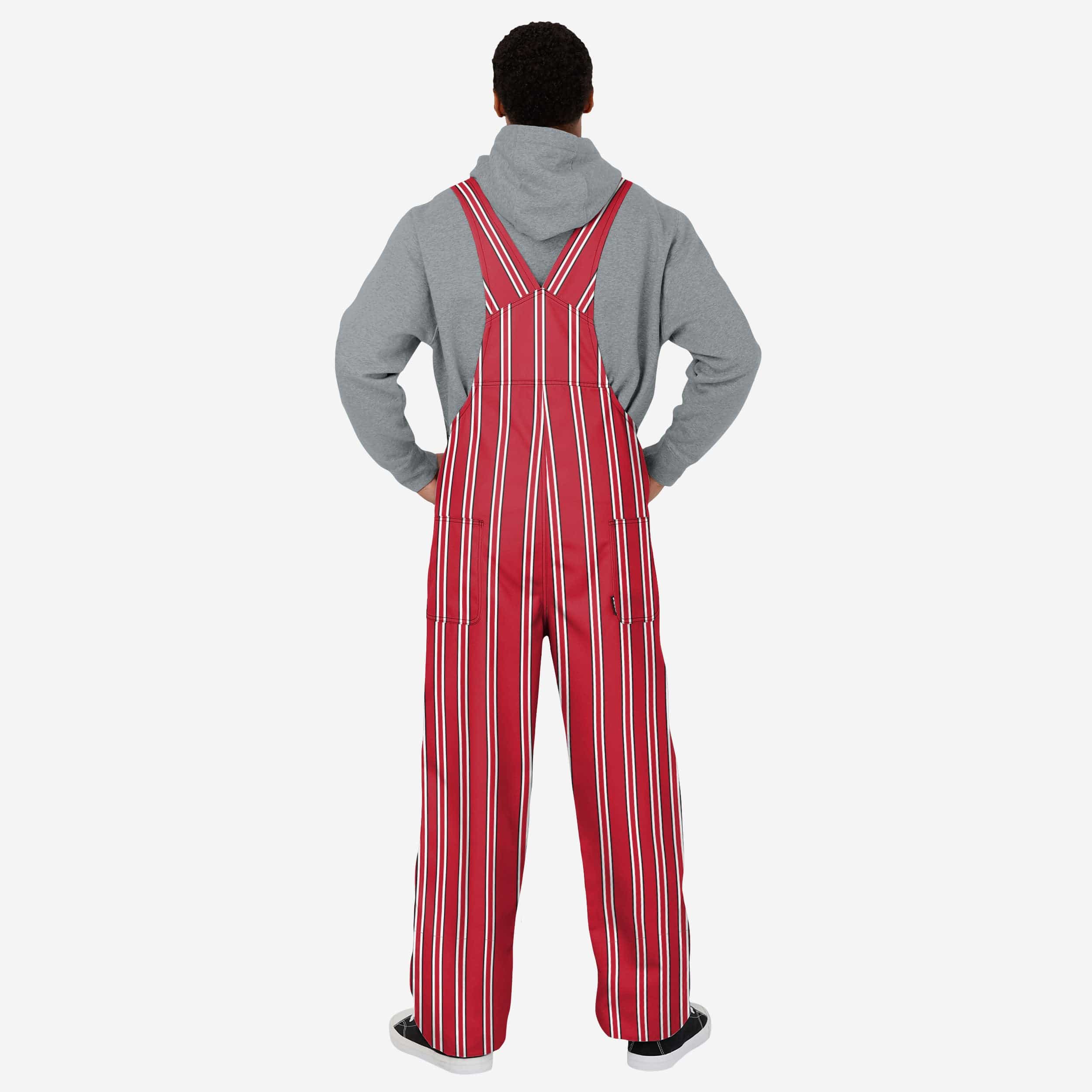 Ohio State Buckeyes Mens Sideline Spirit Bib Overalls - Image 2