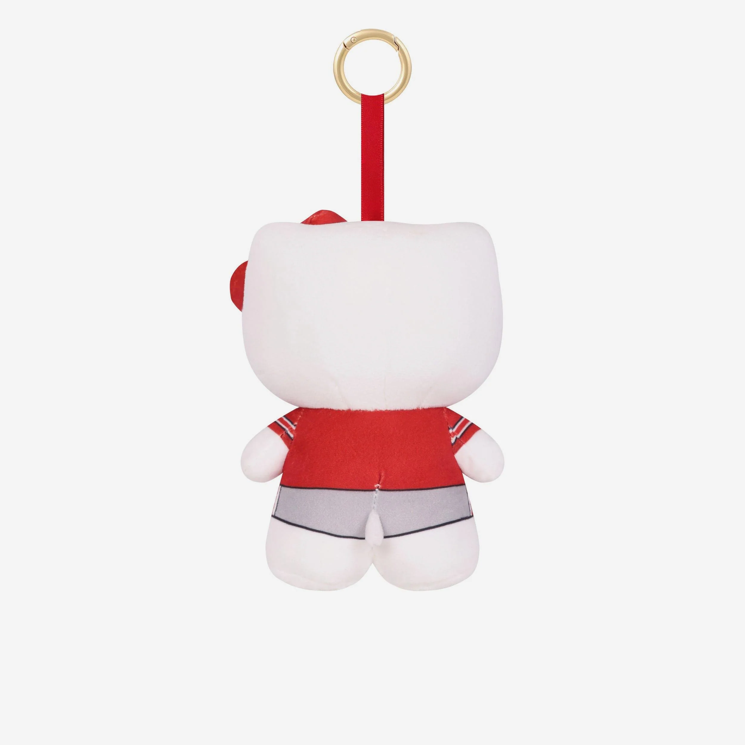 Ohio State Buckeyes Plush Hello Kitty® Bag Charm Keychain - Image 4