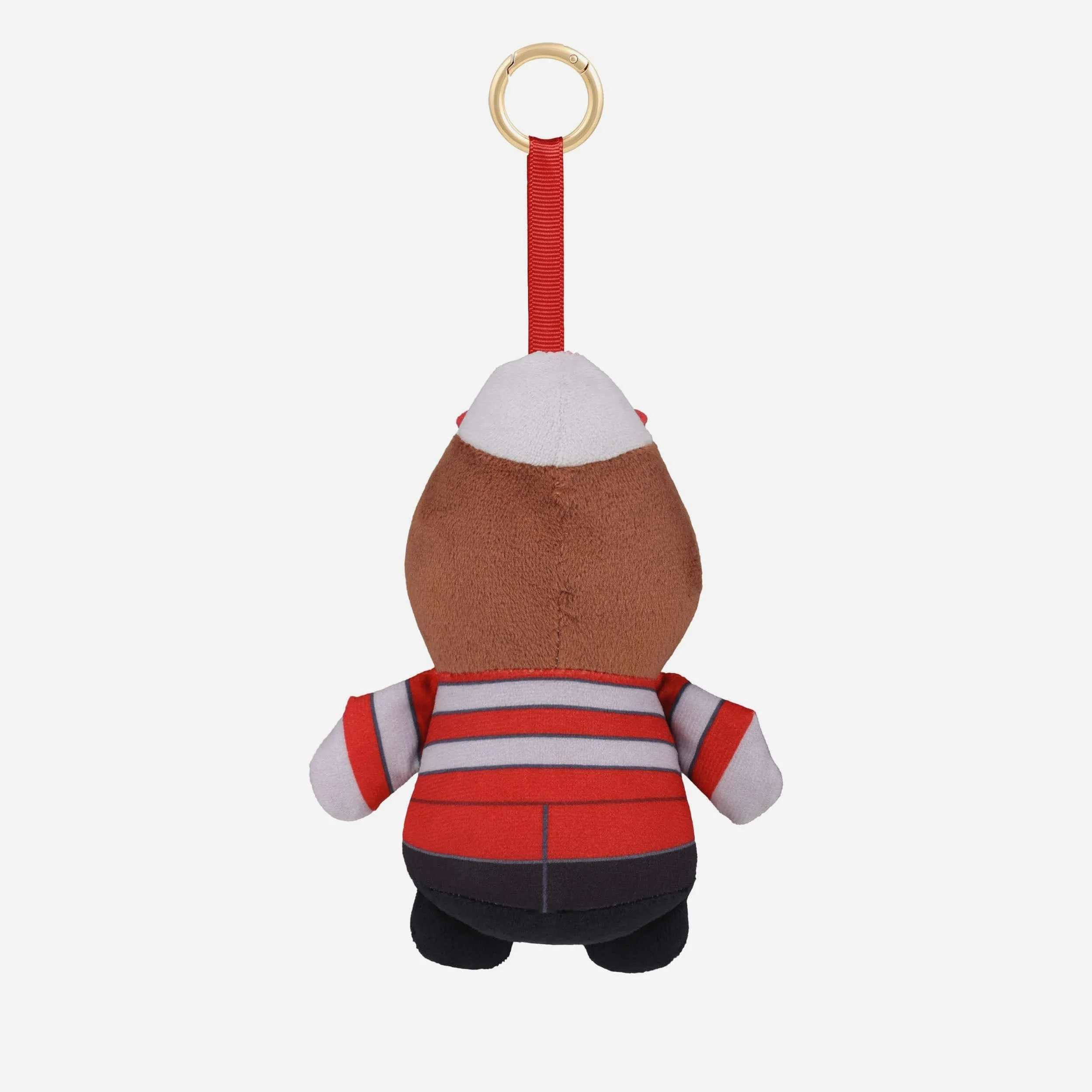 Ohio State Buckeyes Plush Teamie Beanie Mascot Bag Charm Keychain - Image 4