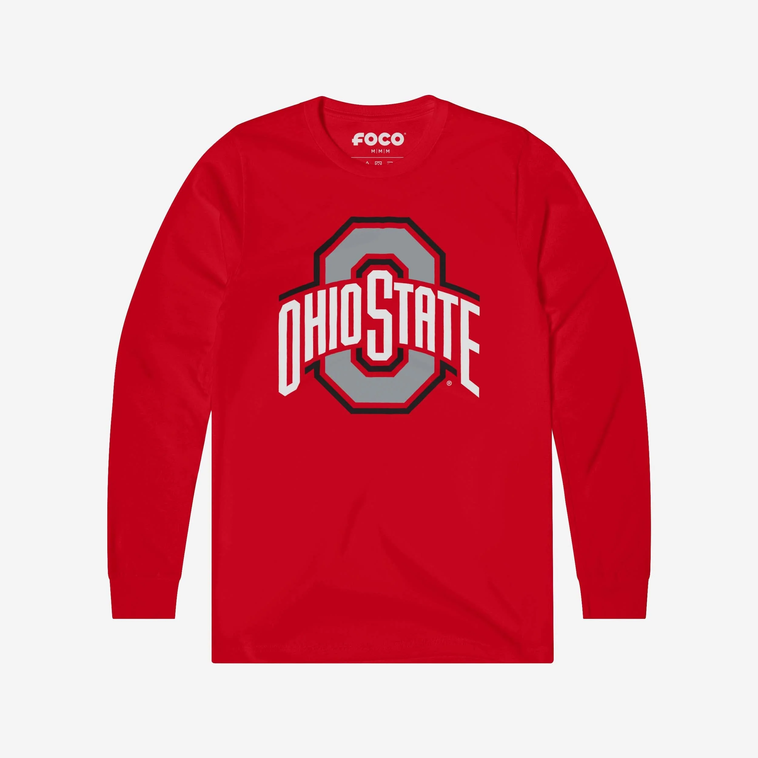 Ohio State Buckeyes Primary Logo Long Sleeve T-Shirt - Image 7