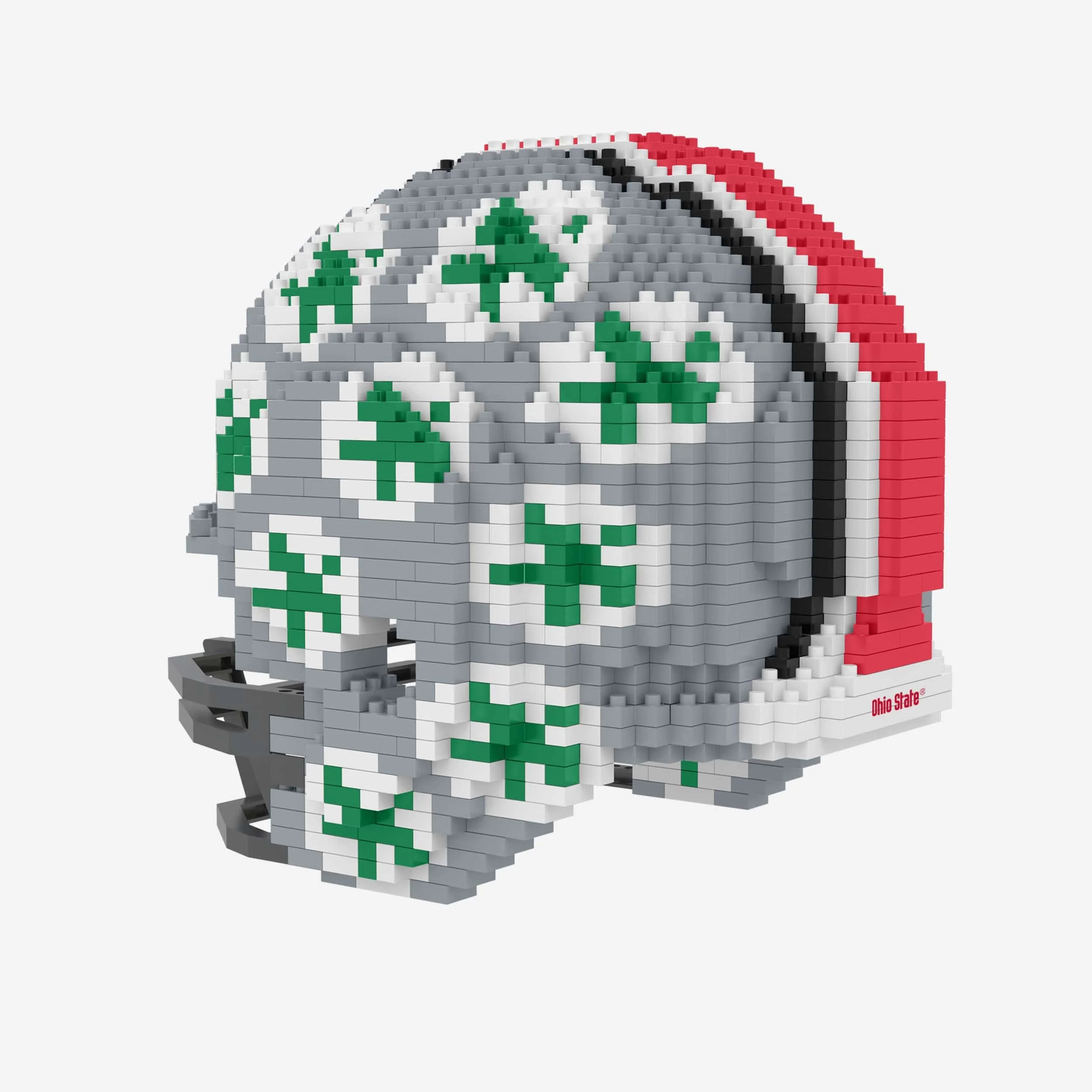 Ohio State Buckeyes Replica BRXLZ Mini Helmet - Image 4