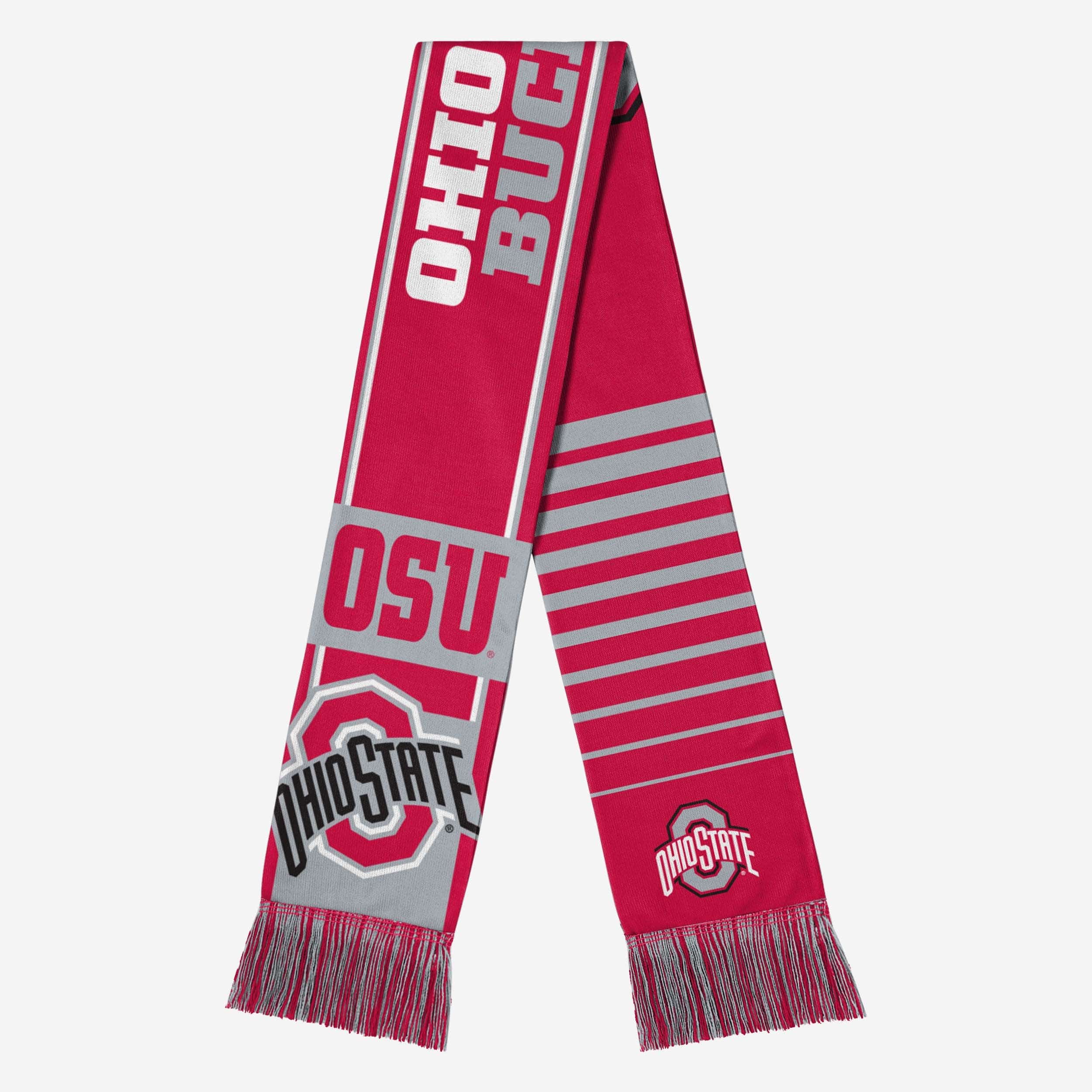 Ohio State Buckeyes Reversible Thematic Scarf