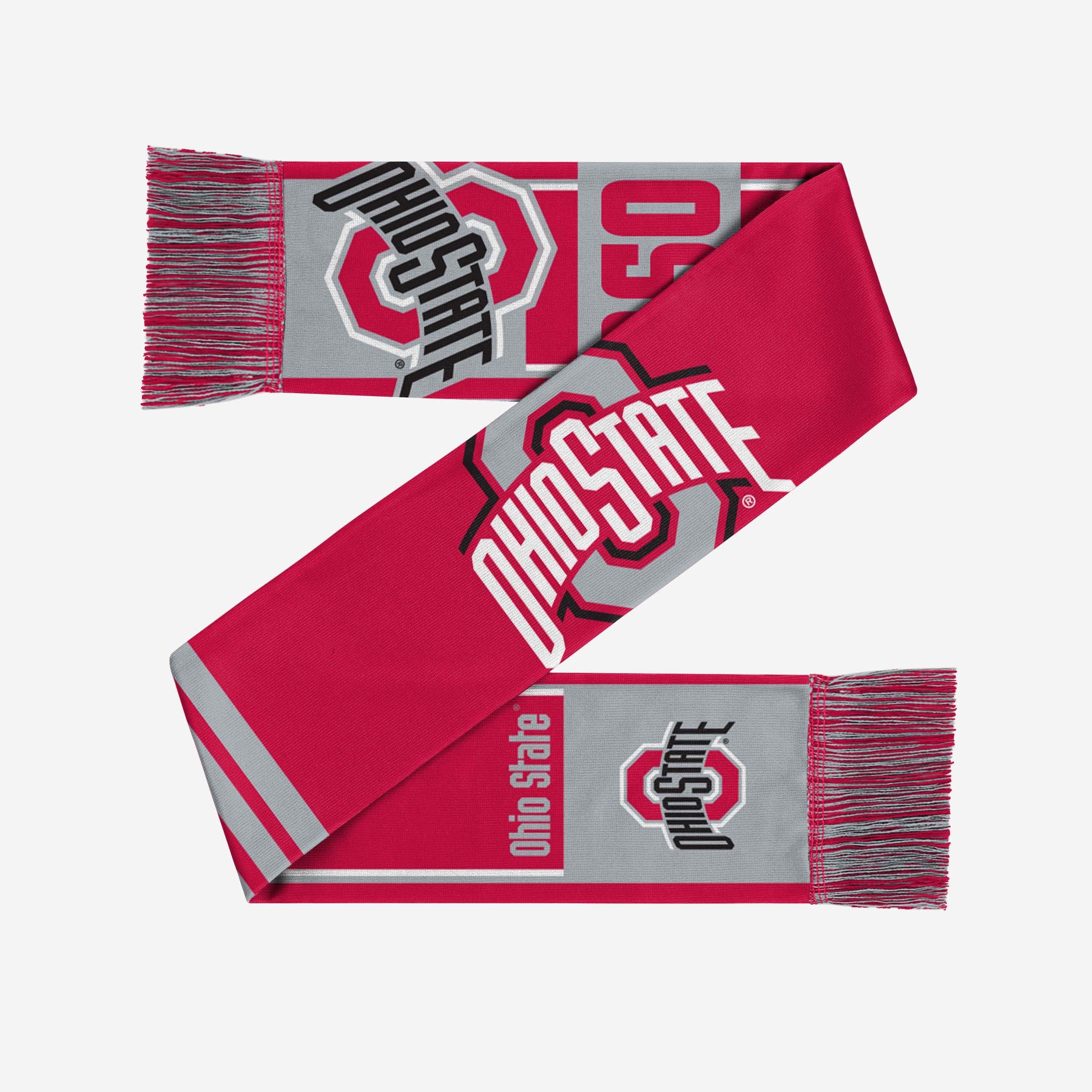Ohio State Buckeyes Reversible Thematic Scarf - Image 2