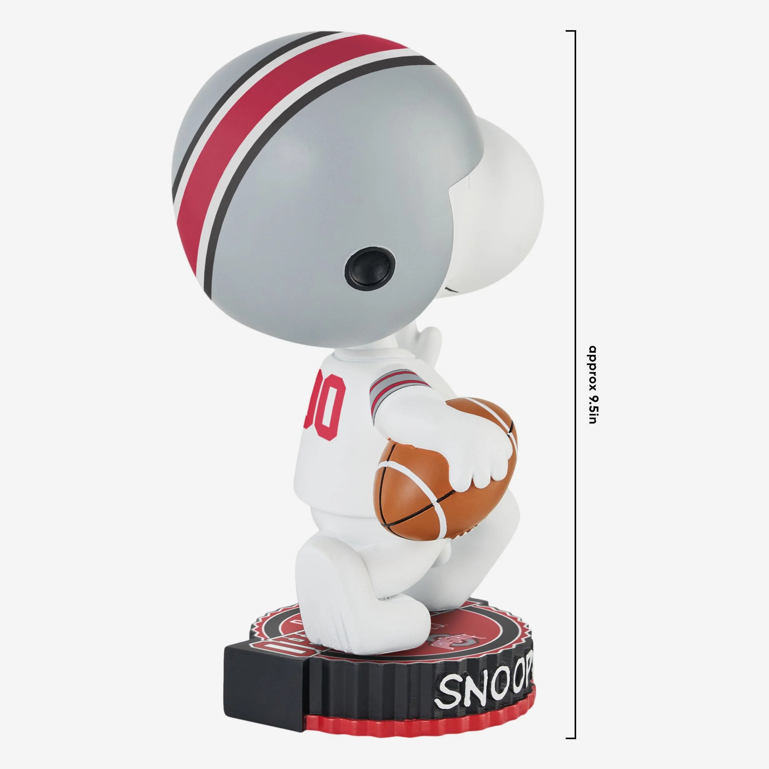 Ohio State Buckeyes Snoopy Peanuts Bighead Bobblehead - Image 4