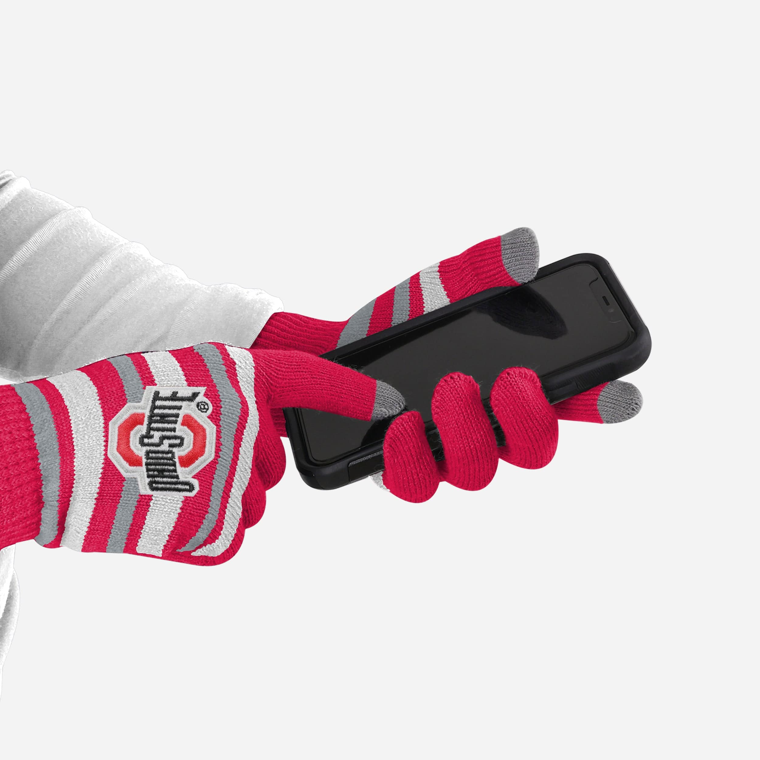 Ohio State Buckeyes Stretch Gloves - Image 2