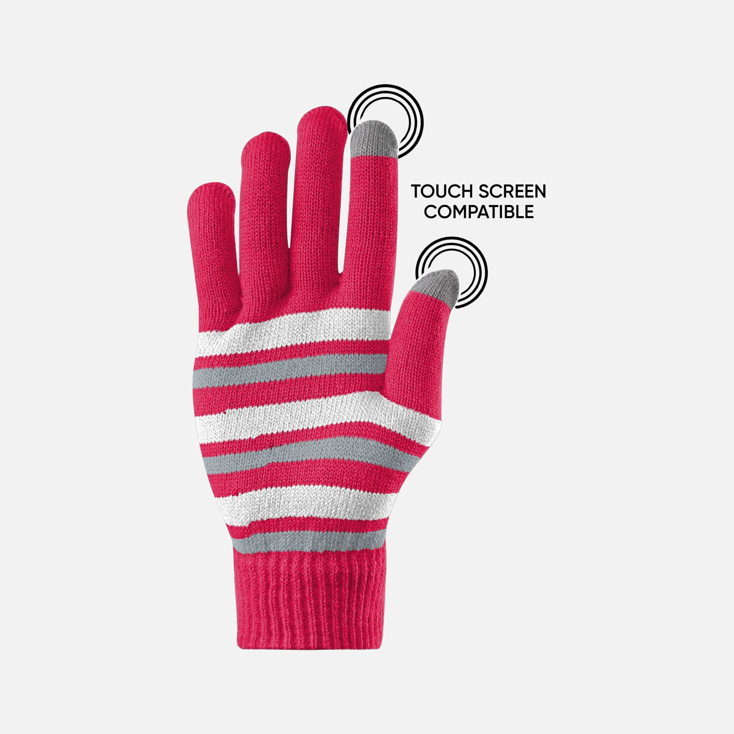 Ohio State Buckeyes Stretch Gloves - Image 3