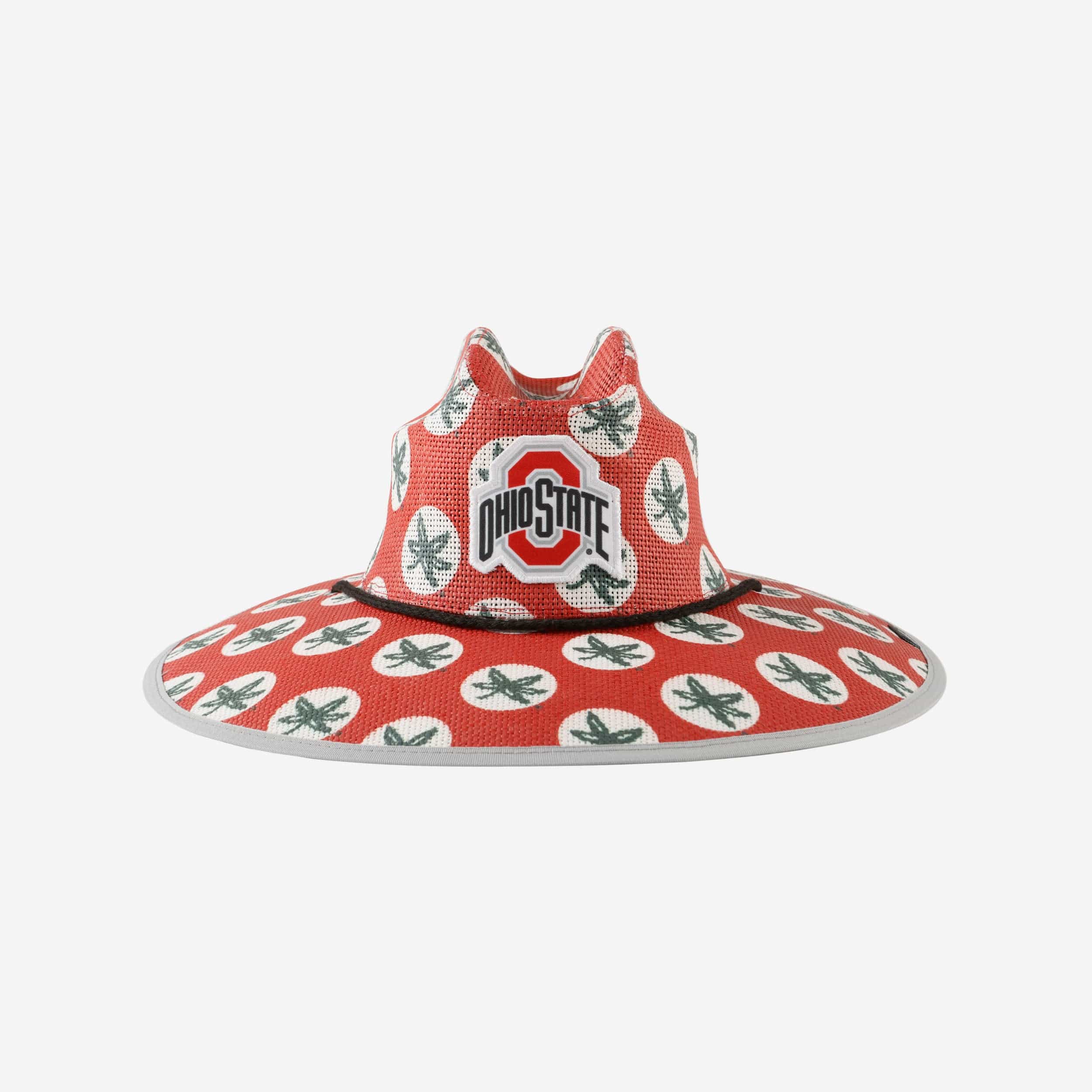 Ohio State Buckeyes Thematic Straw Hat