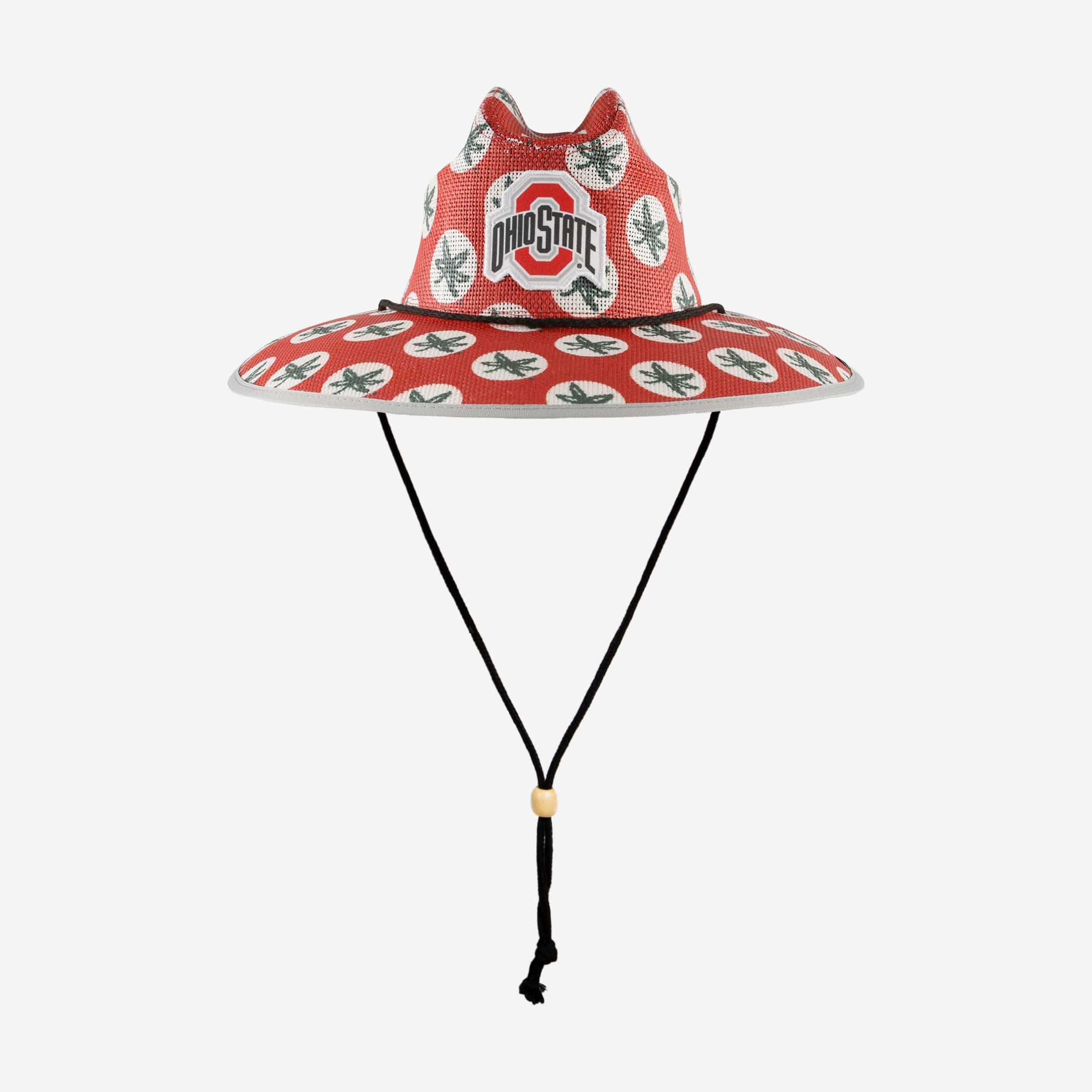 Ohio State Buckeyes Thematic Straw Hat - Image 6