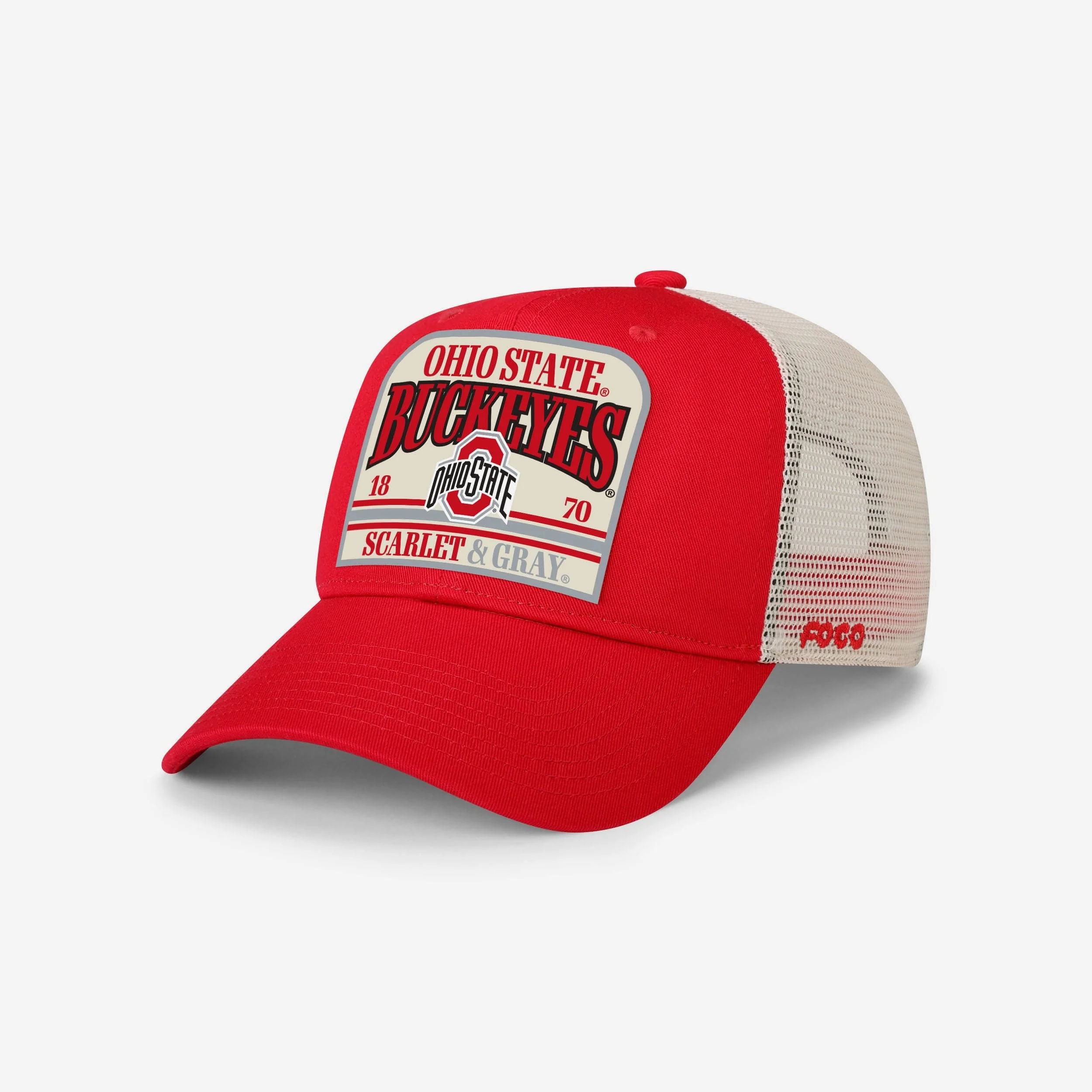 Ohio State Buckeyes Truckstop Patch Trucker RF Cap