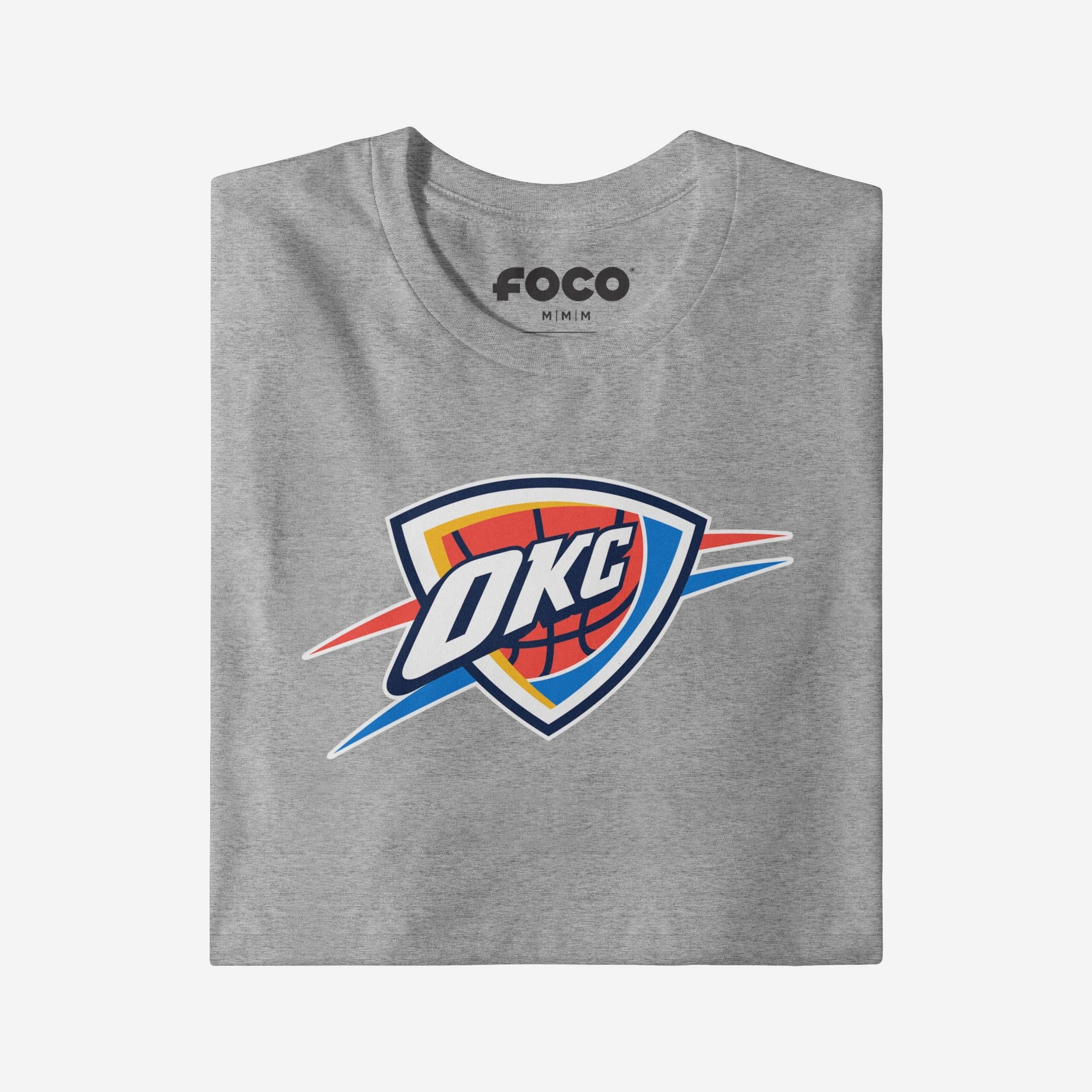 Oklahoma City Thunder Primary Logo T-Shirt - Image 18