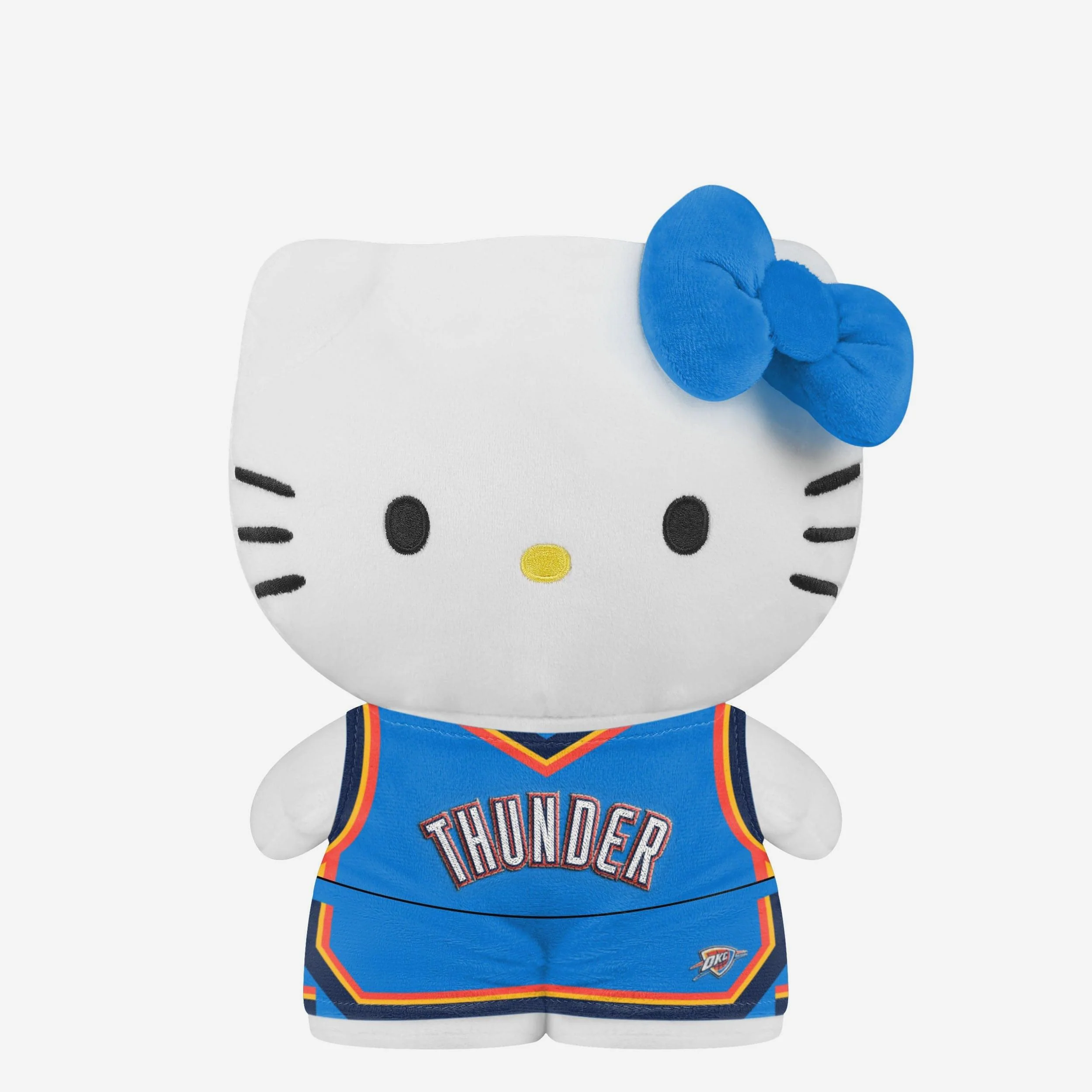 Oklahoma City Thunder Team Color Bow Hello Kitty® Jersey Plush
