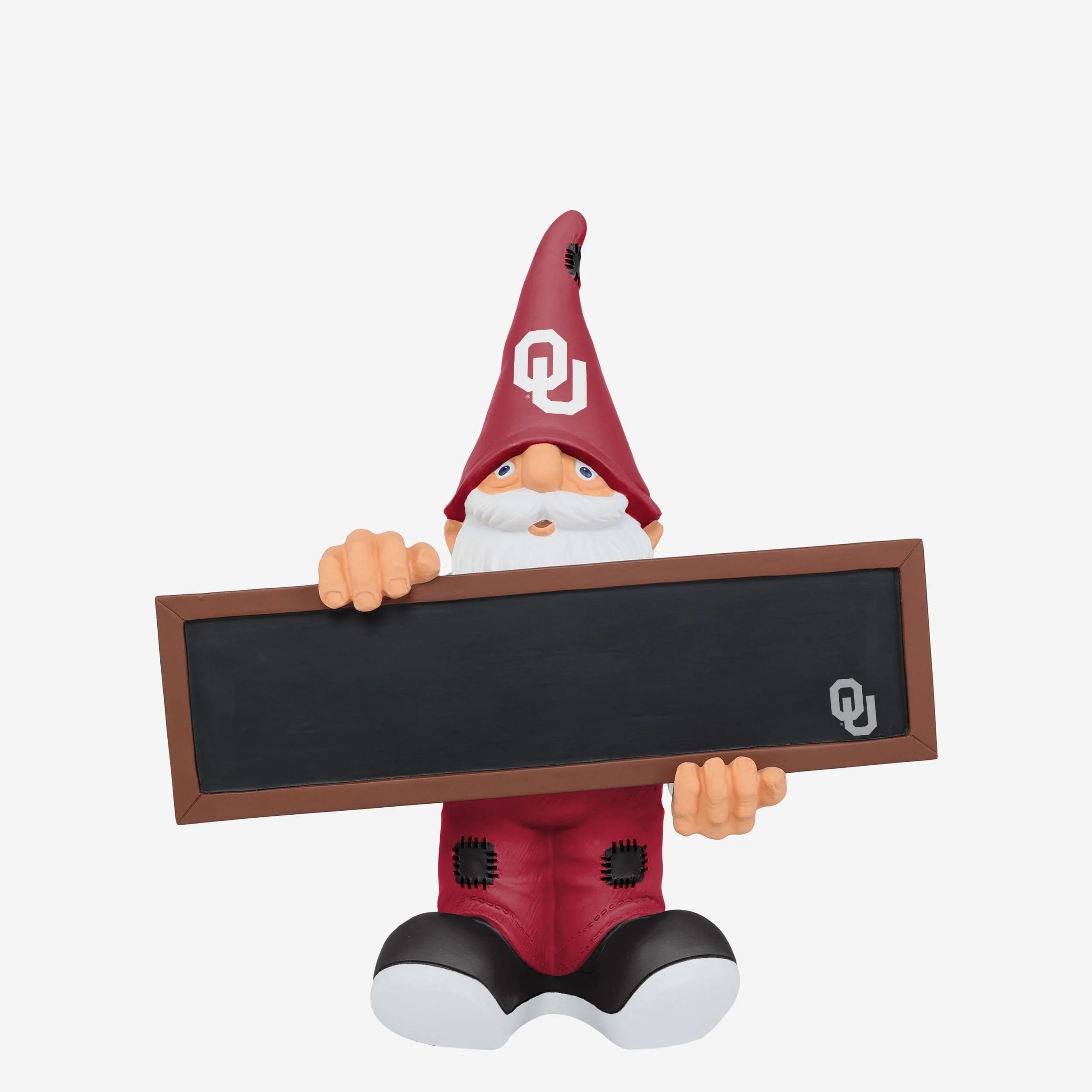 Oklahoma Sooners Chalkboard Sign Gnome