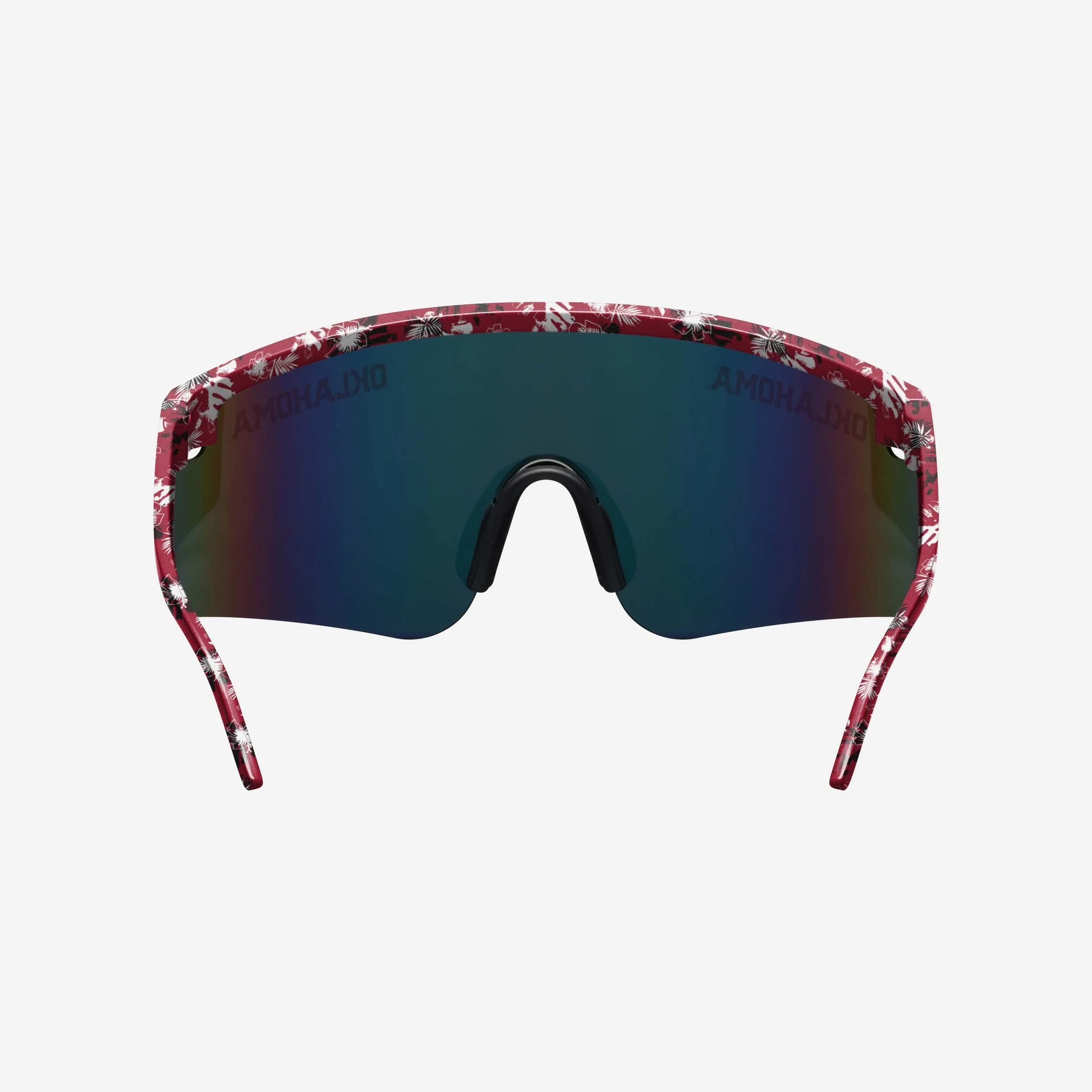 Oklahoma Sooners Floral Large Frame Sunglasses - Image 5