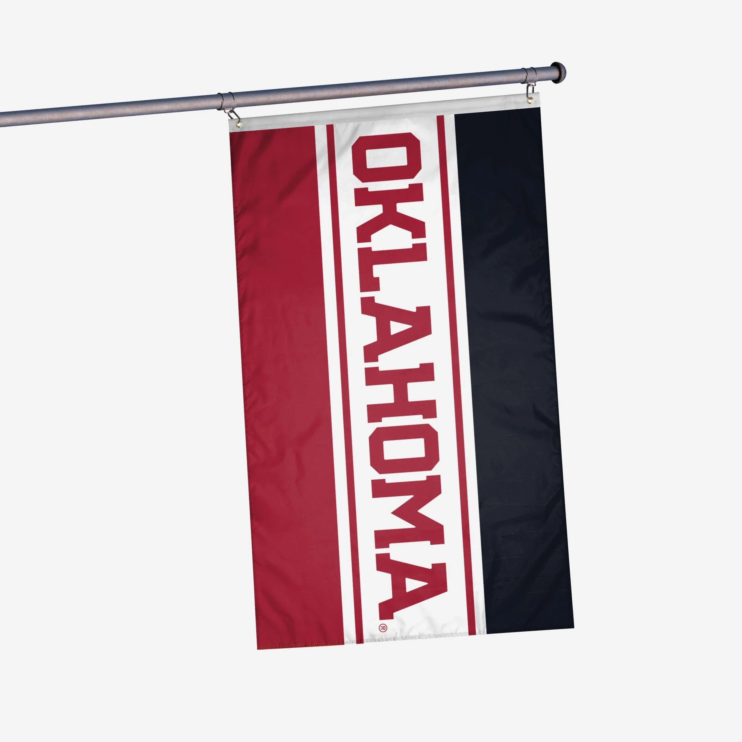 Oklahoma Sooners Horizontal Flag