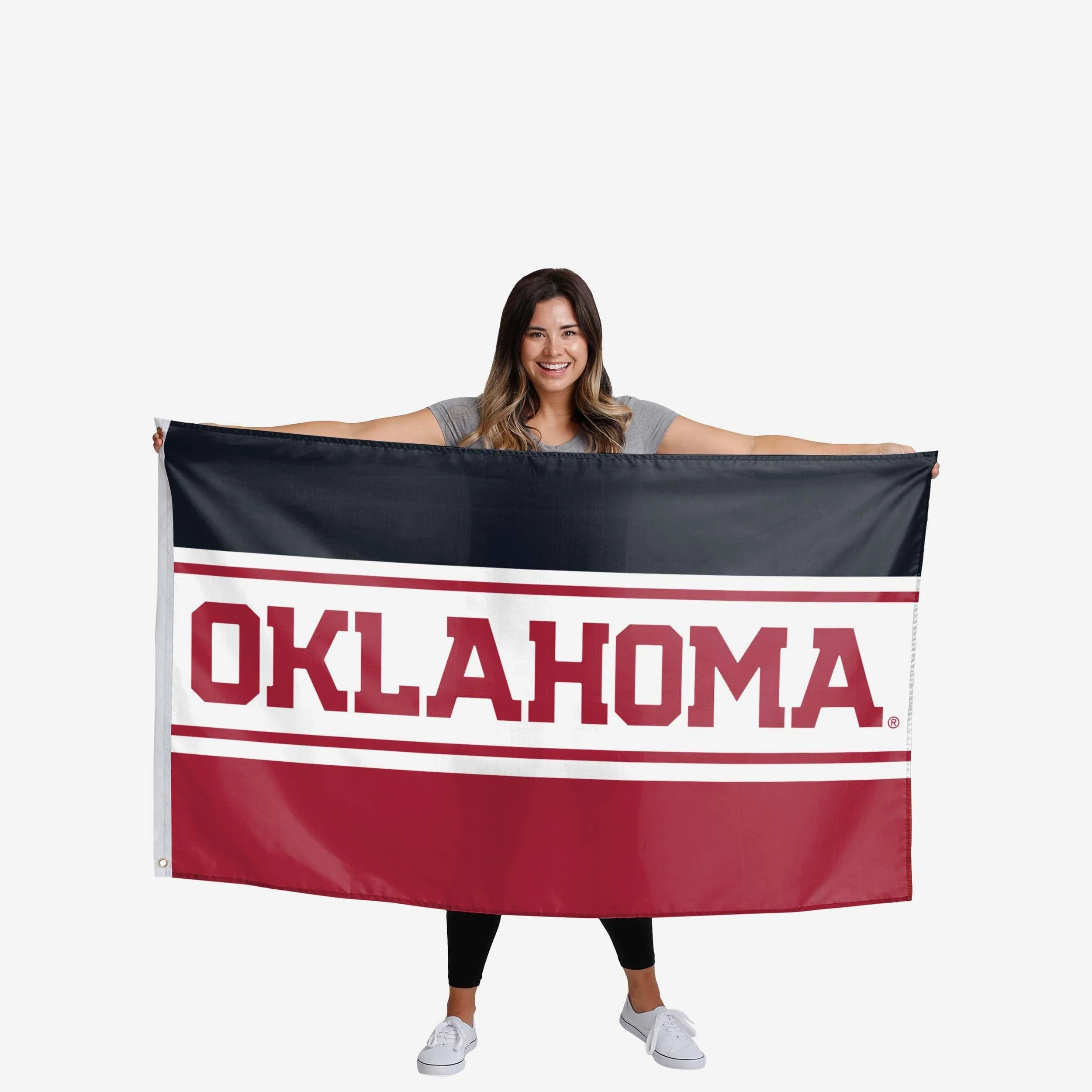 Oklahoma Sooners Horizontal Flag - Image 3