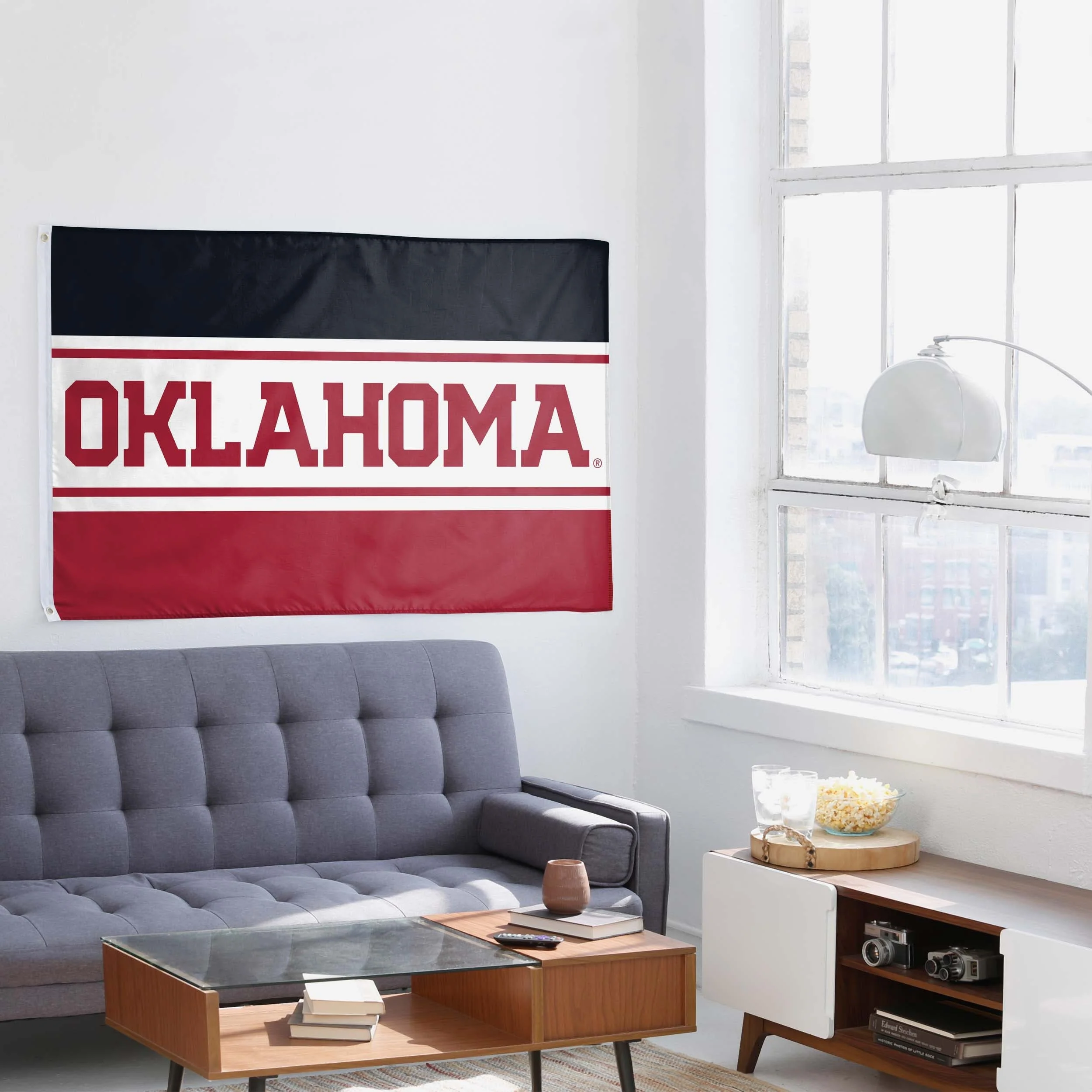 Oklahoma Sooners Horizontal Flag - Image 5