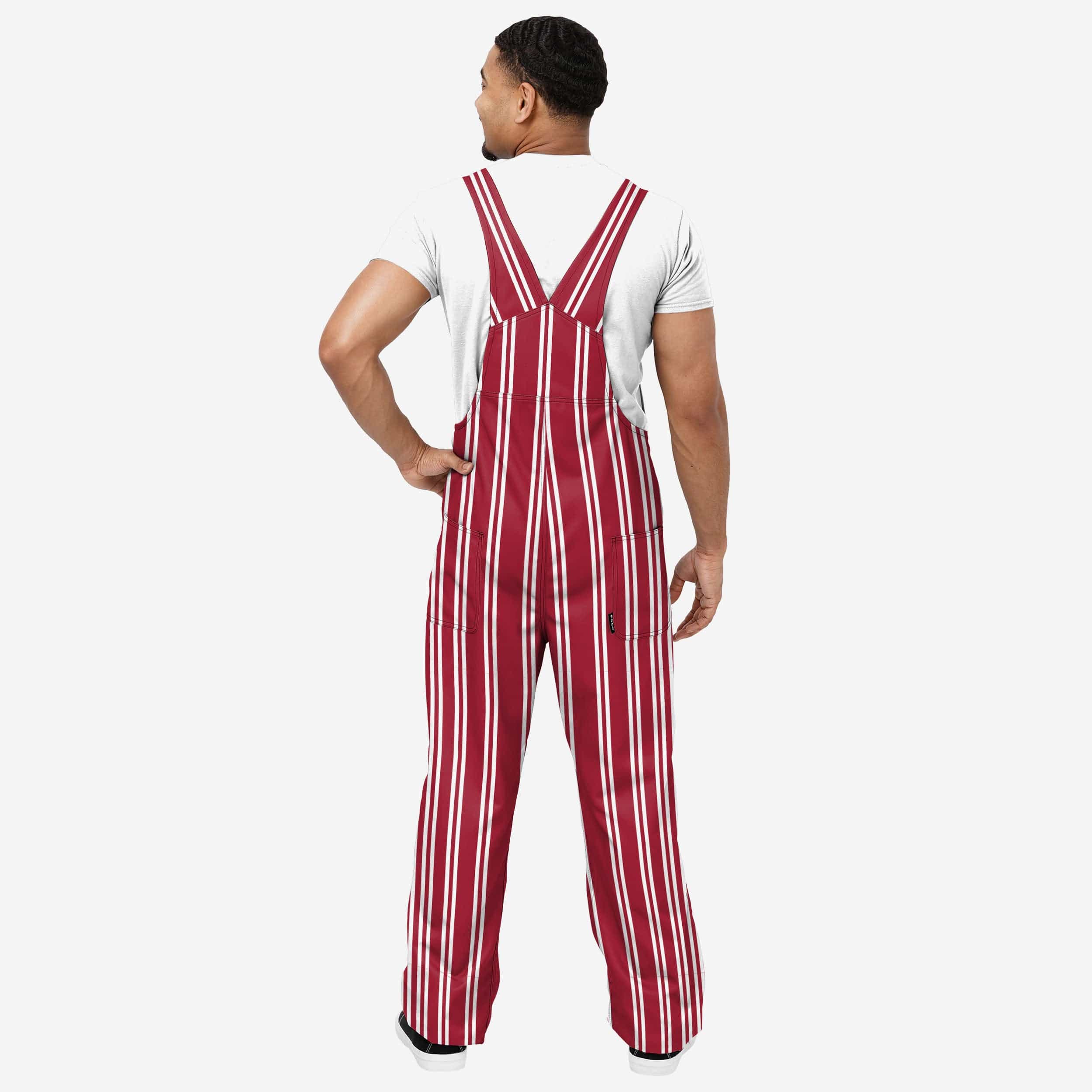 Oklahoma Sooners Mens Sideline Spirit Bib Overalls - Image 2
