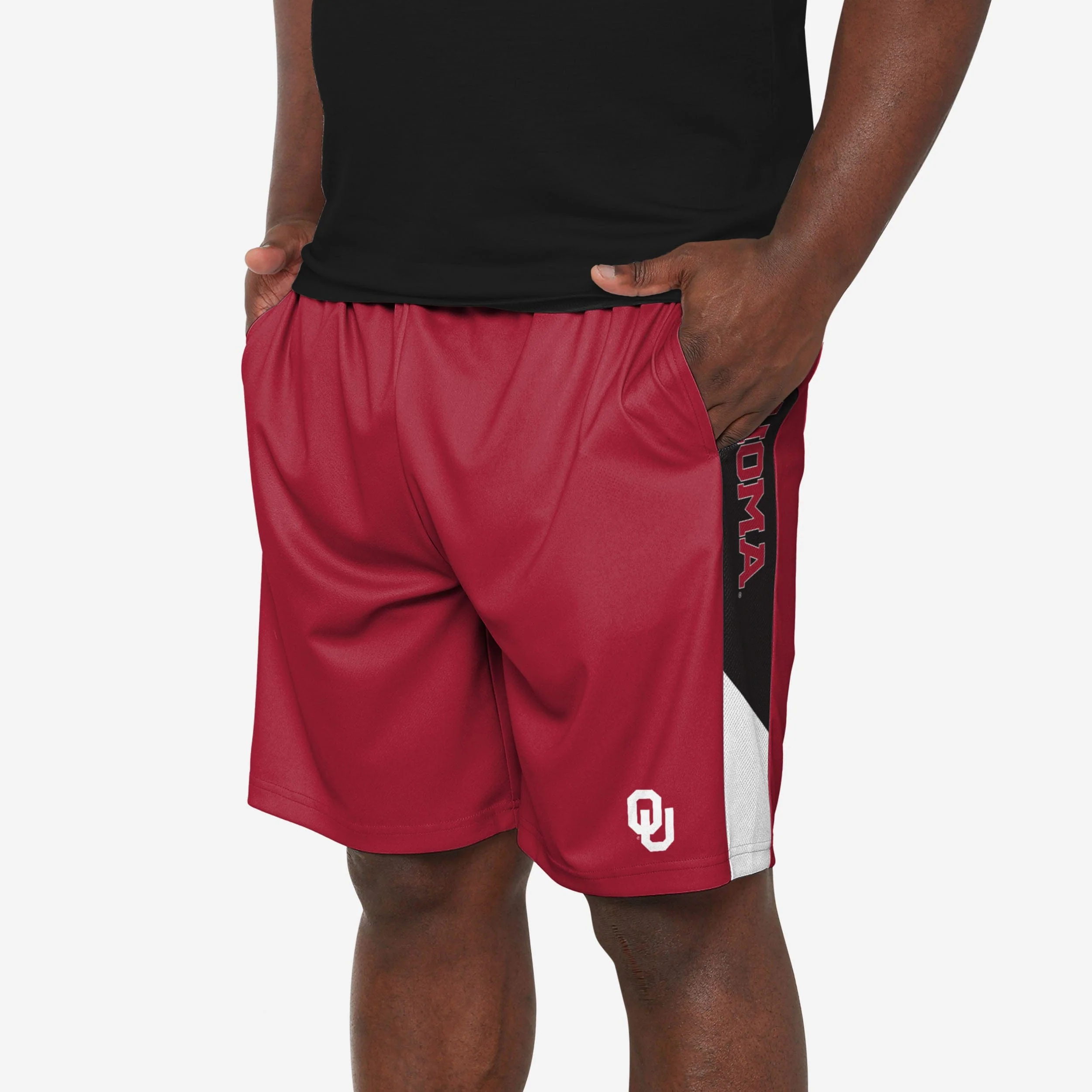 Oklahoma Sooners Side Stripe Training Shorts
