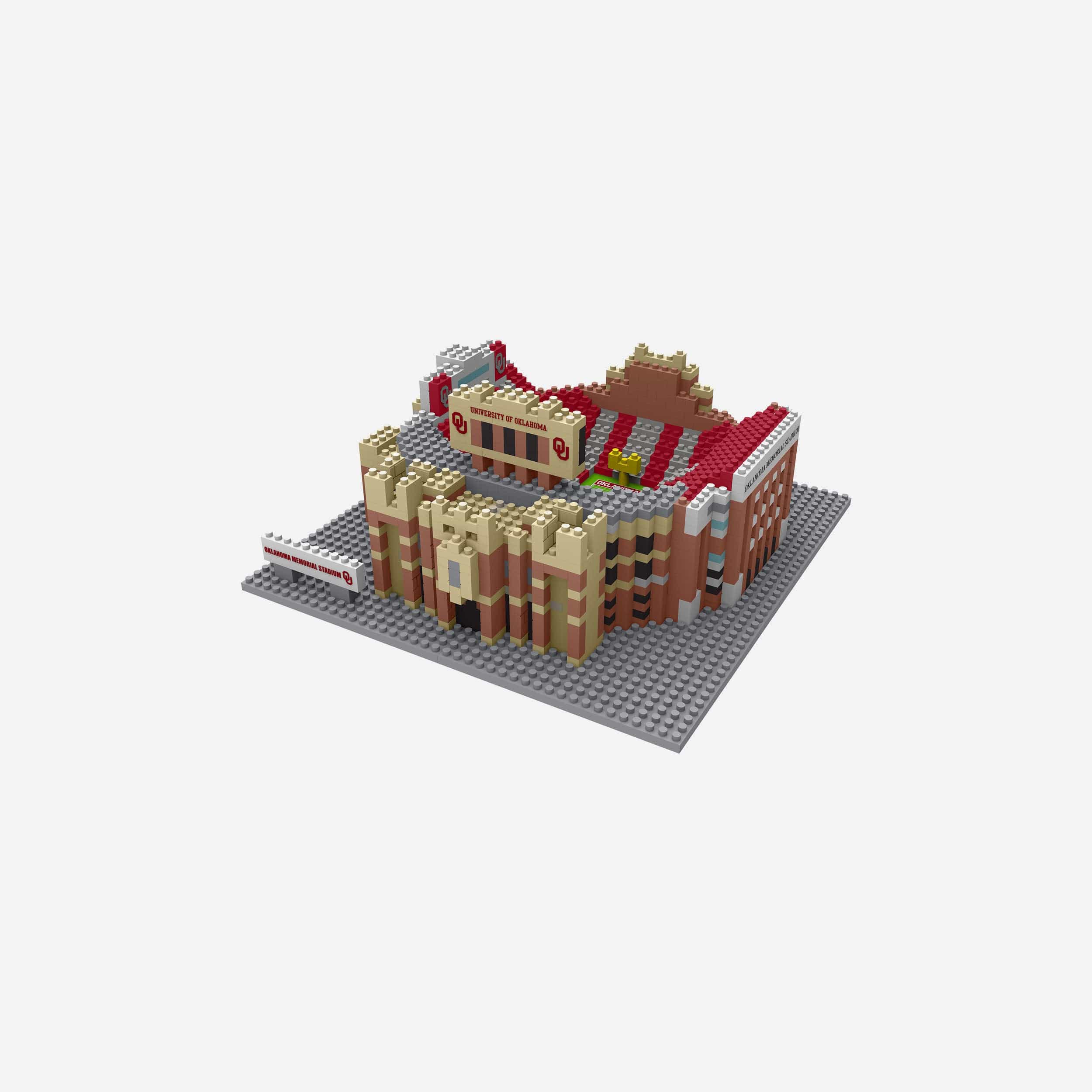 Oklahoma Sooners The Gaylord Family Oklahoma Memorial Mini BRXLZ Stadium