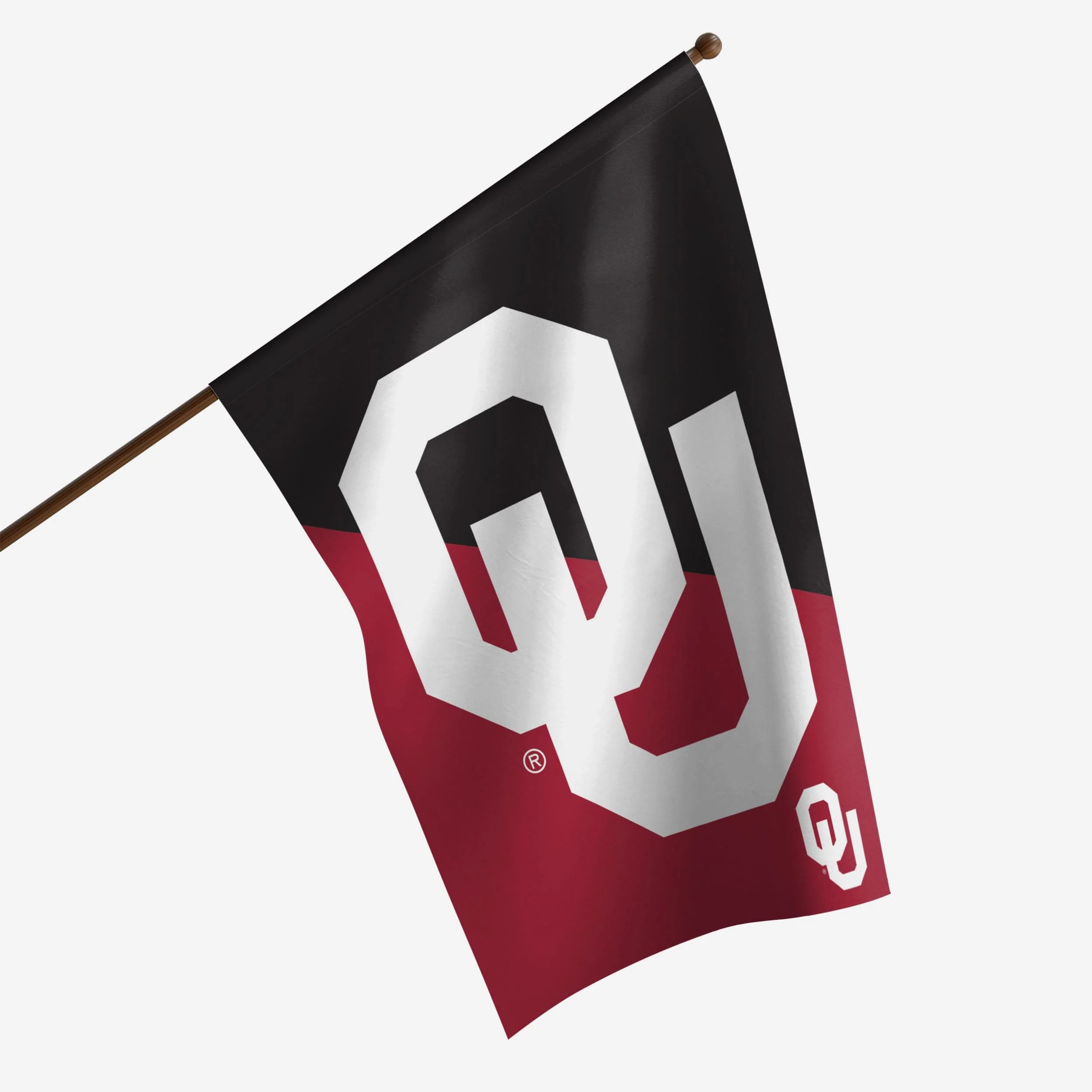 Oklahoma Sooners Vertical Flag