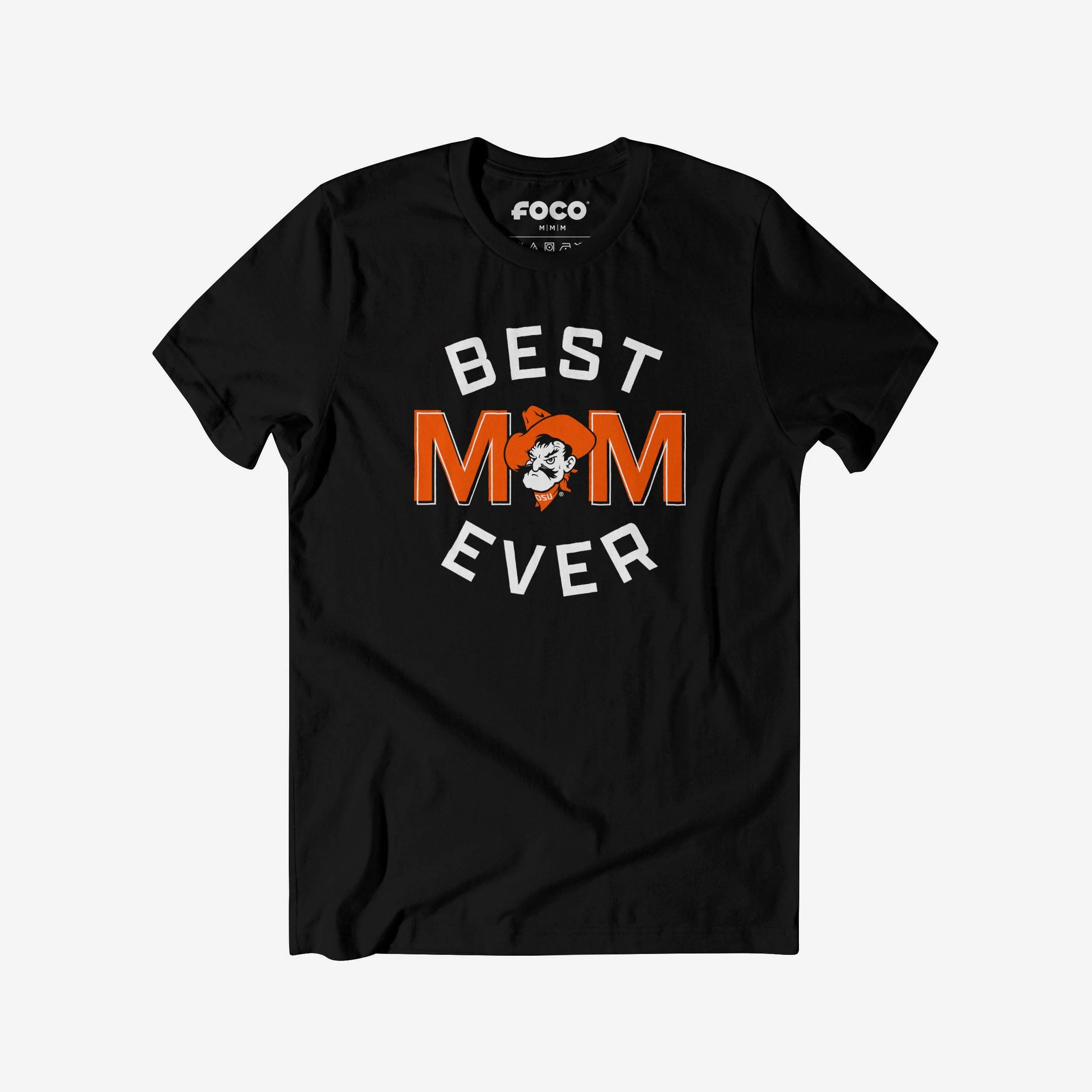Oklahoma State Cowboys Best Mom Ever Arched T-Shirt