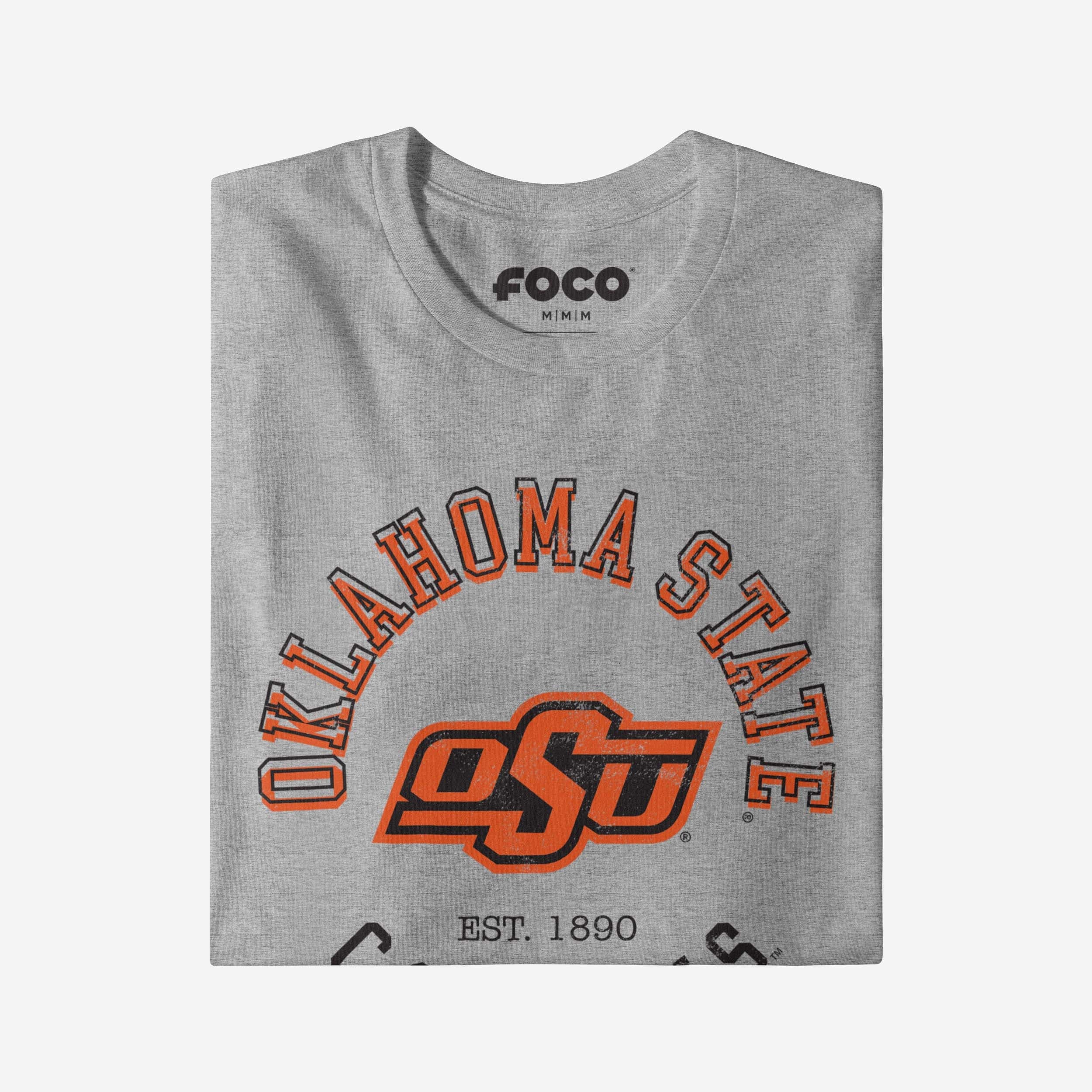 Oklahoma State Cowboys Circle Vintage T-Shirt - Image 4